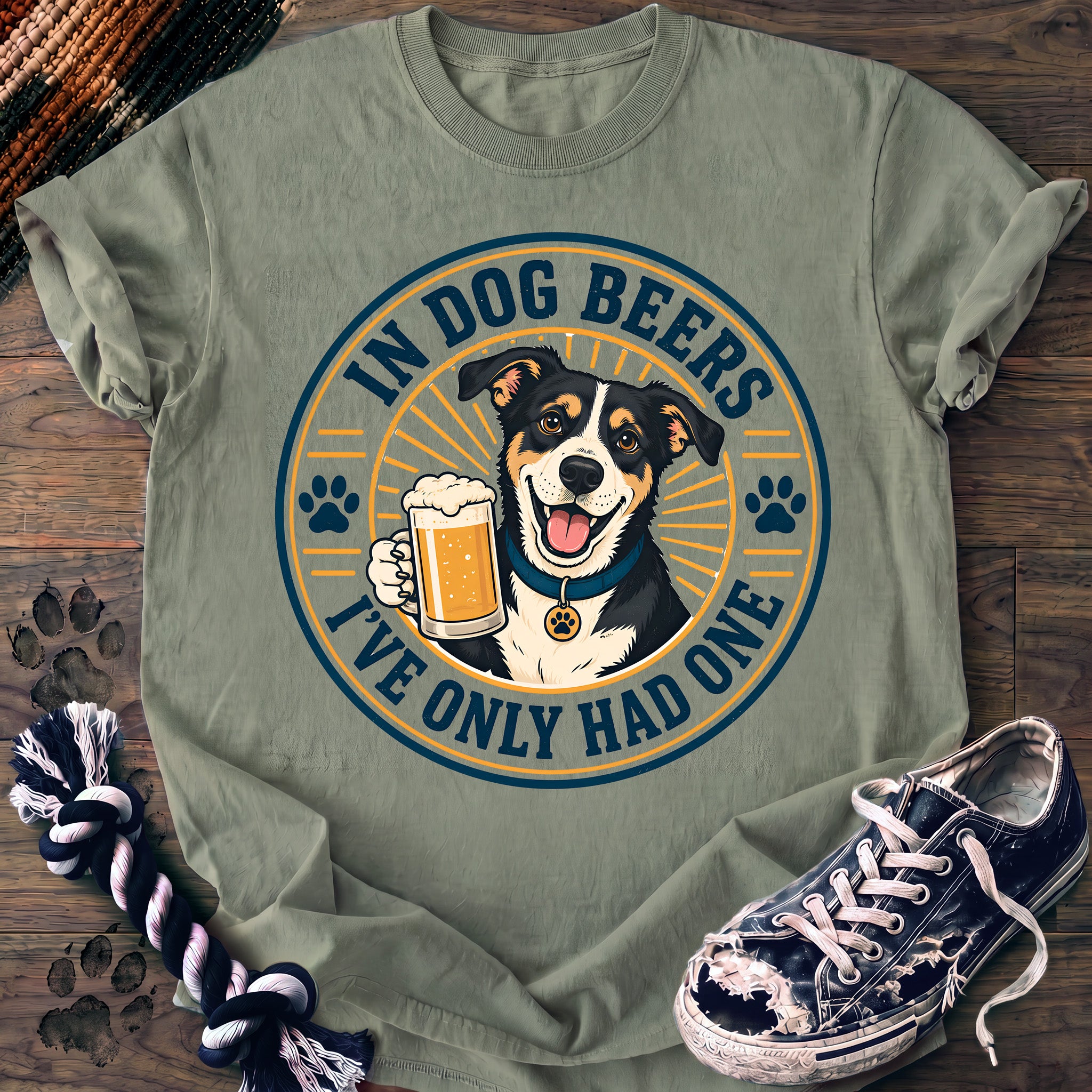PAWSSION CLUB t-shirt in Bay color - SKU PC-0285