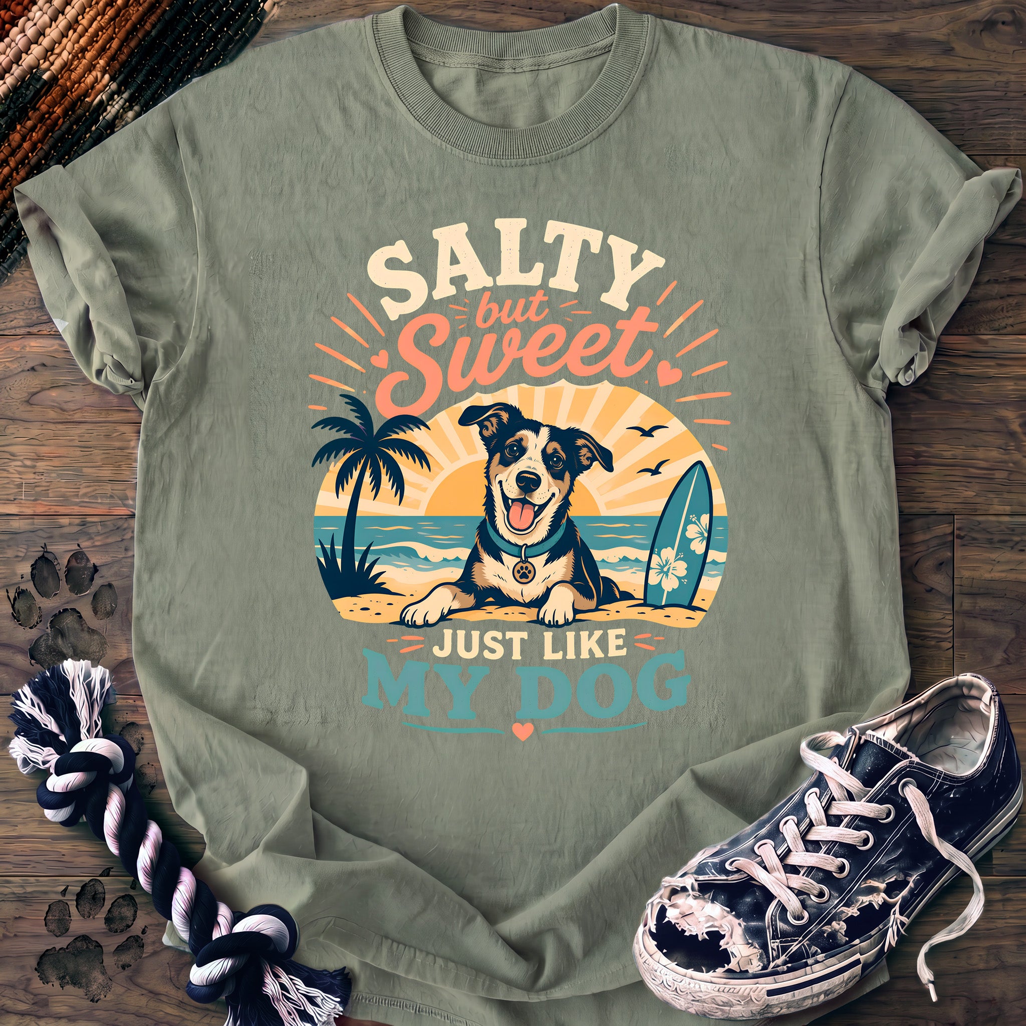 PAWSSION CLUB t-shirt in Bay color - SKU PC-0286