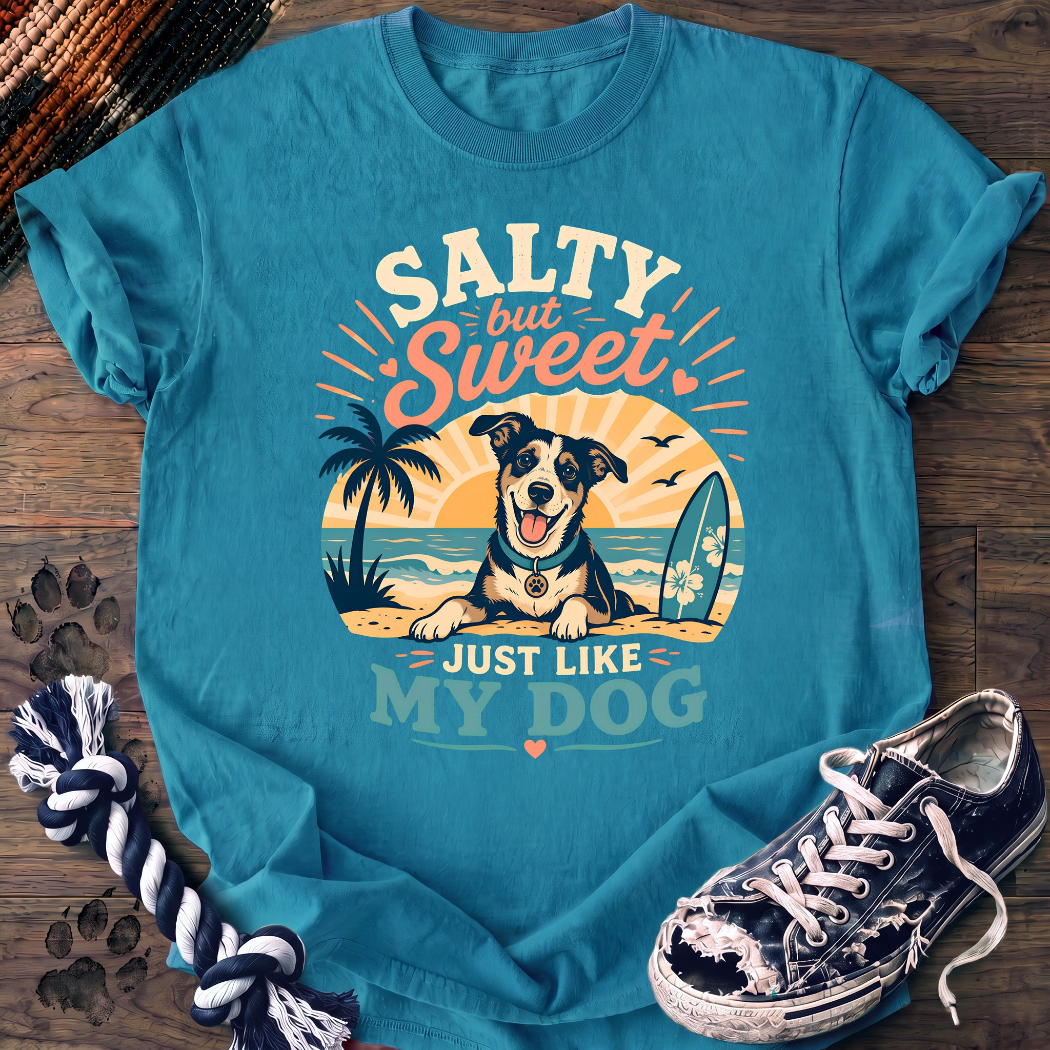PAWSSION CLUB t-shirt in Sapphire color - SKU PC-0286