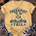 PAWSSION CLUB t-shirt in Butter color - SKU PC-0287