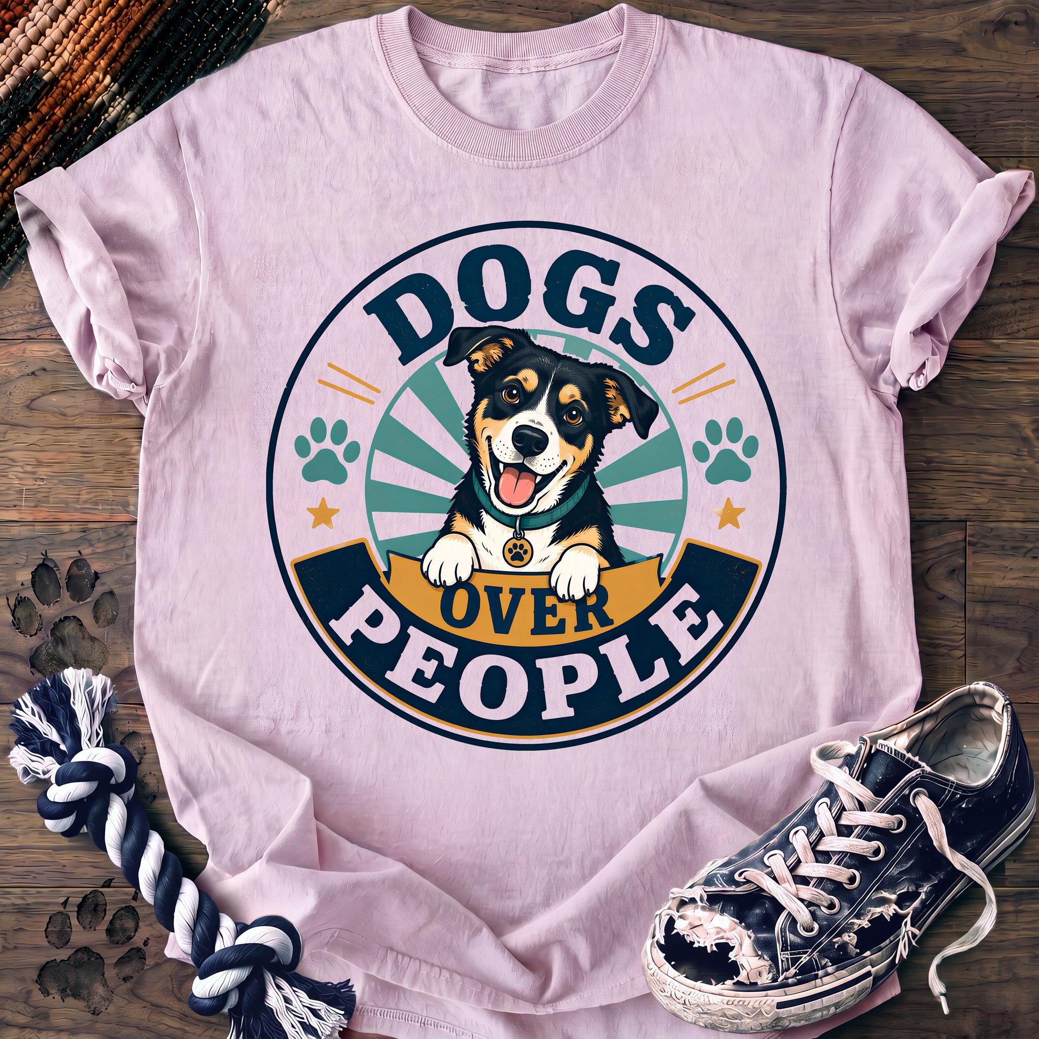 PAWSSION CLUB t-shirt in Blossom color - SKU PC-0288