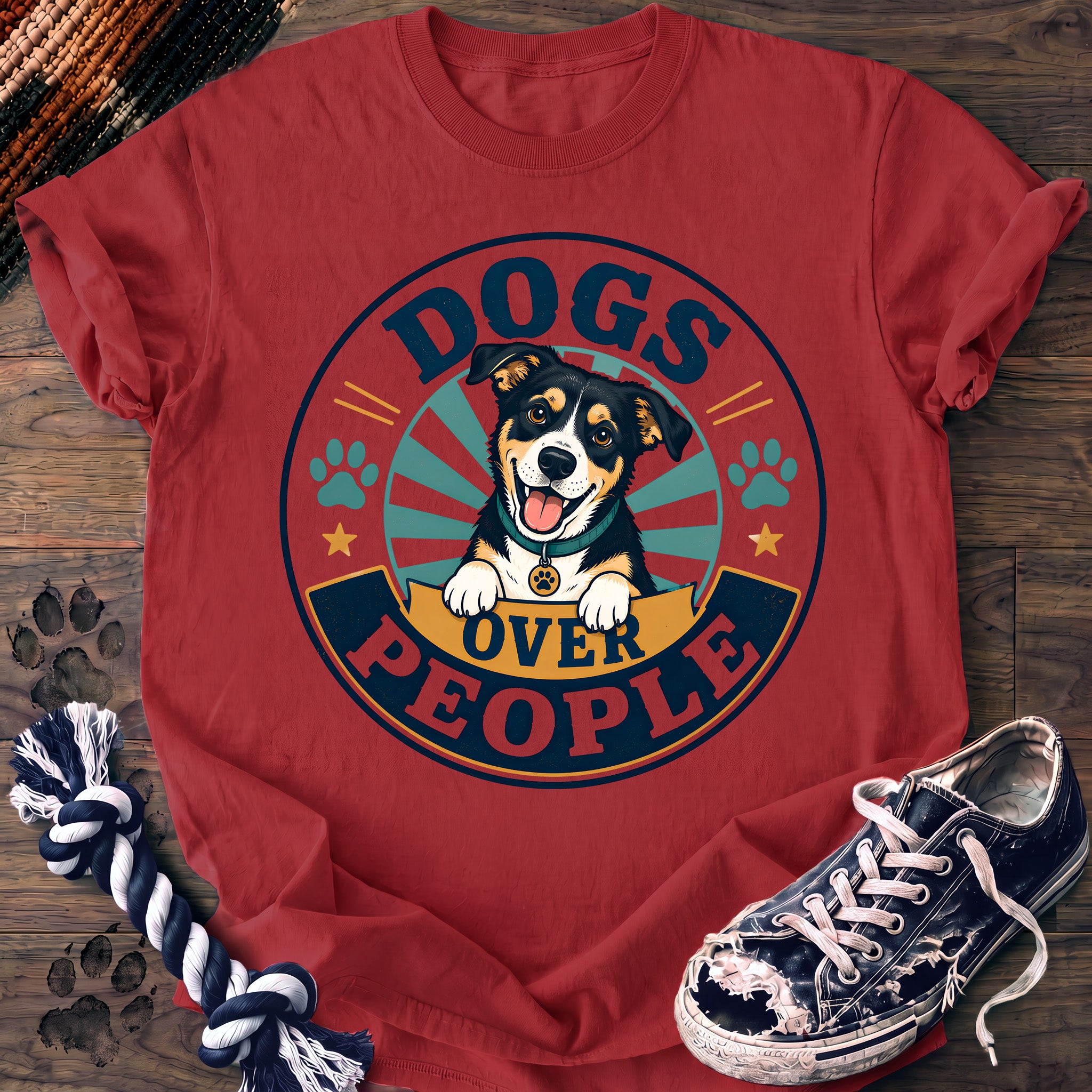 PAWSSION CLUB t-shirt in Watermelon color - SKU PC-0288