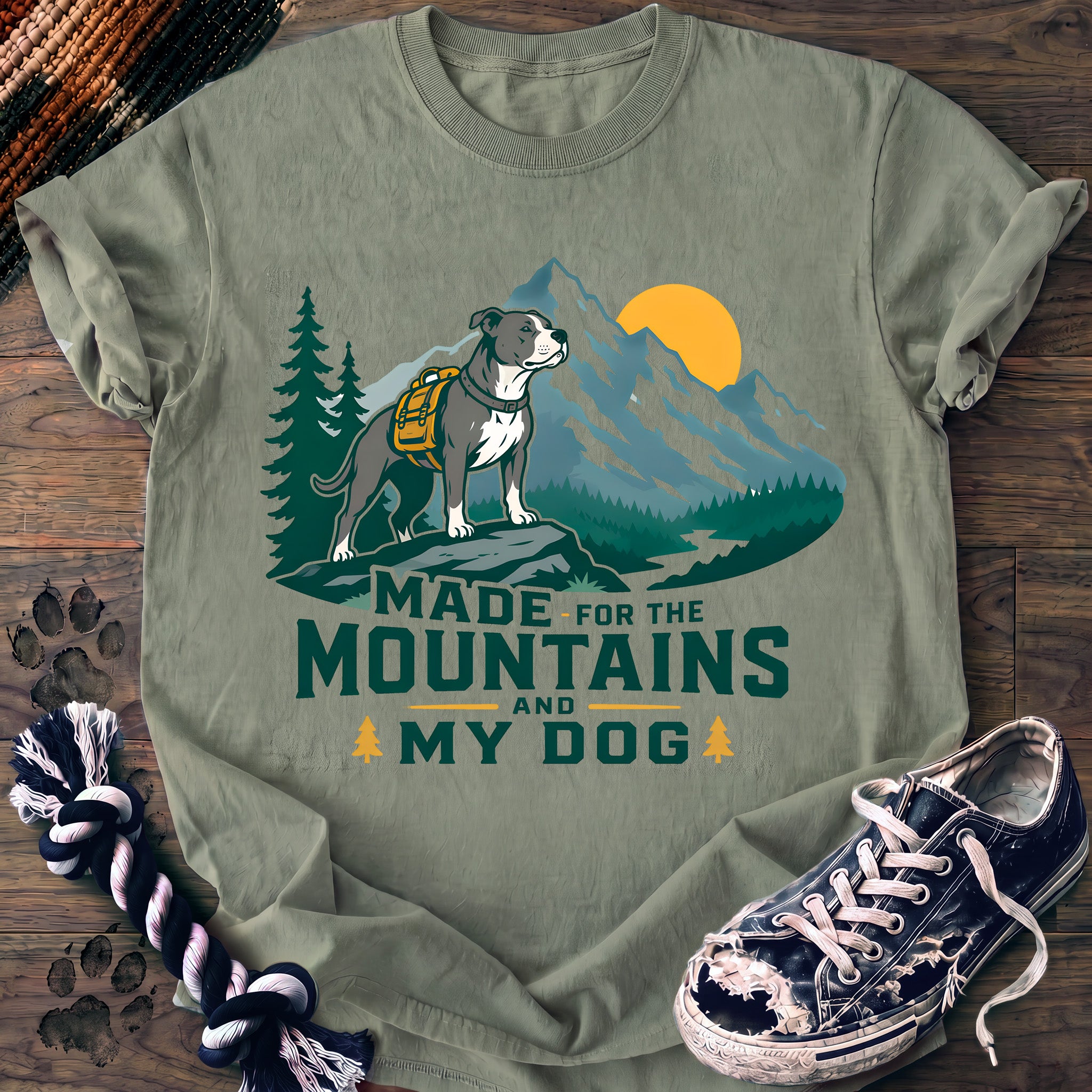 PAWSSION CLUB t-shirt in Bay color - SKU PC-0289