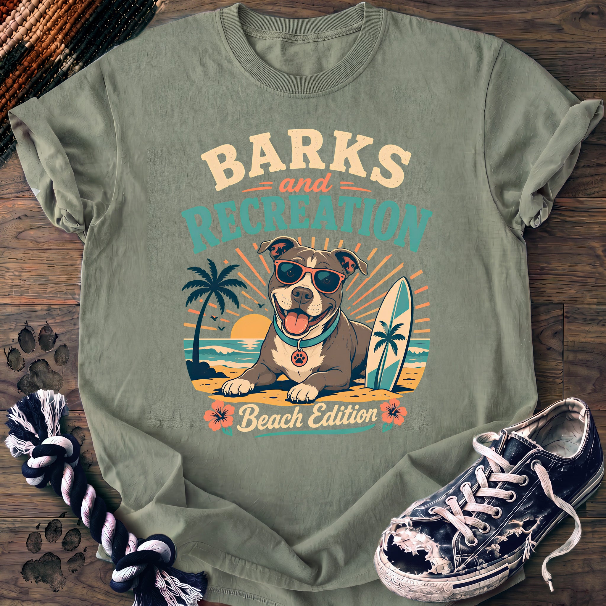 PAWSSION CLUB t-shirt in Bay color - SKU PC-0291