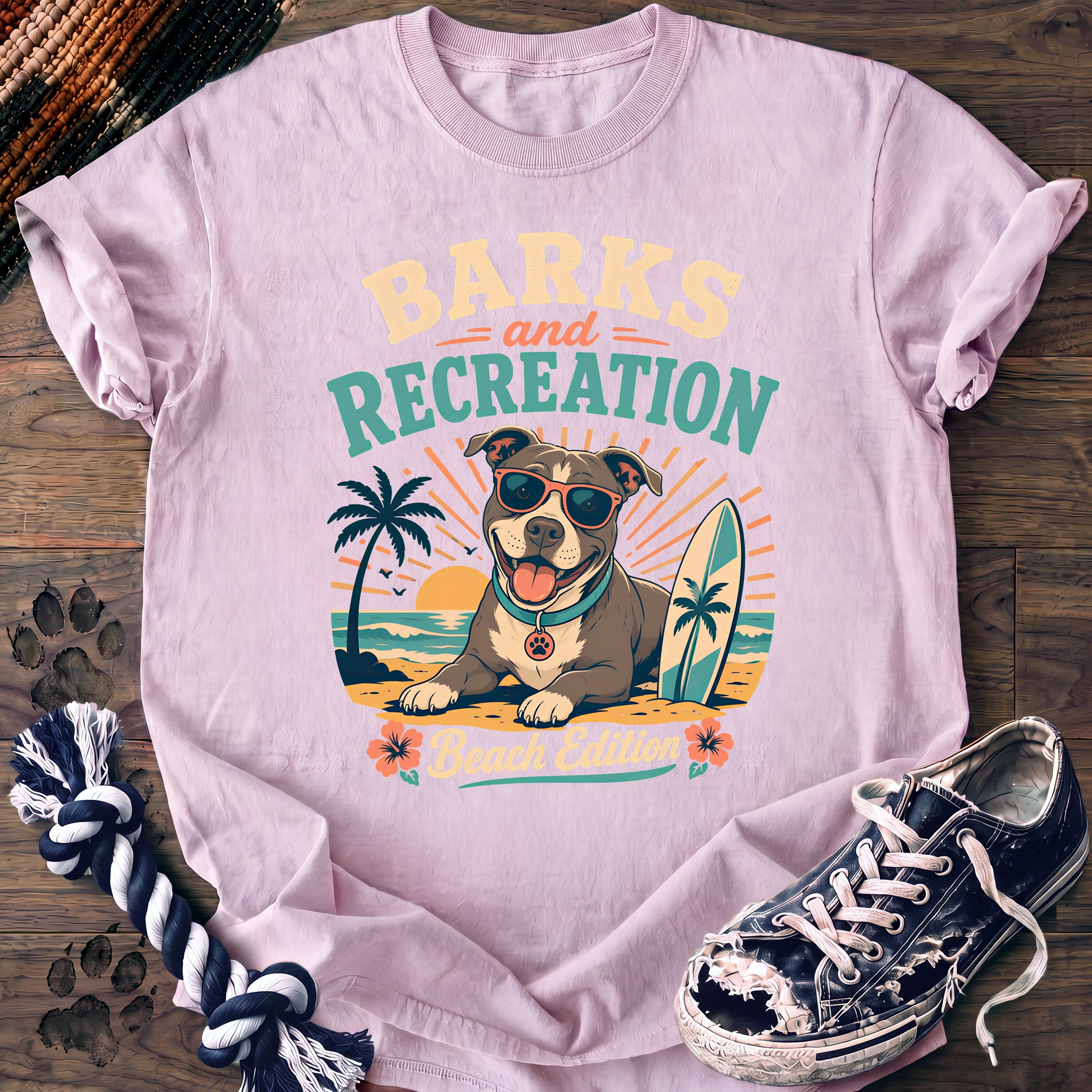 PAWSSION CLUB t-shirt in Blossom color - SKU PC-0291