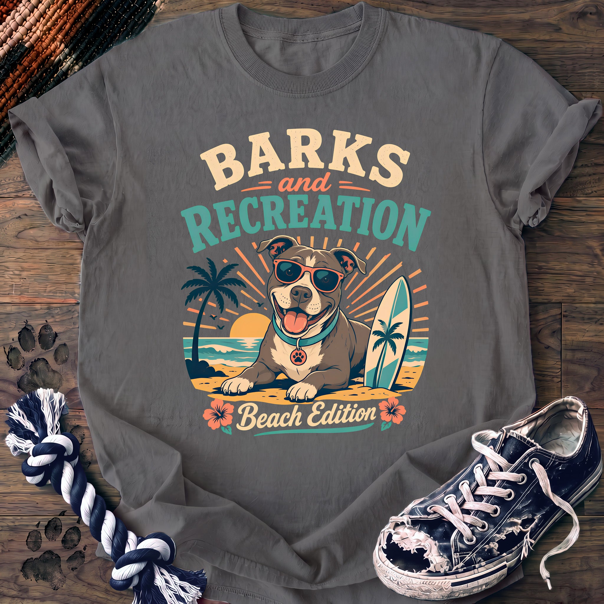 PAWSSION CLUB t-shirt in Grey color - SKU PC-0291