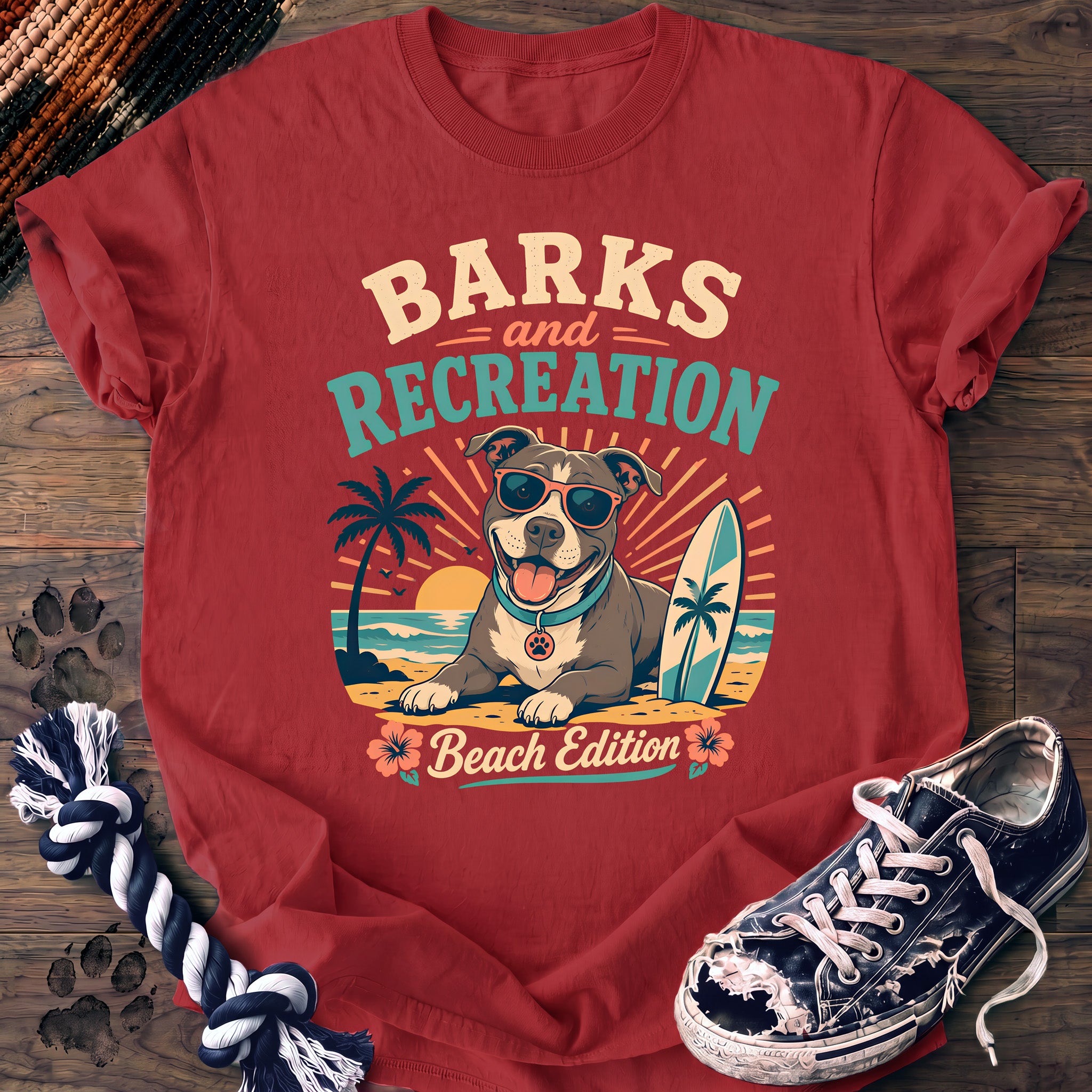 PAWSSION CLUB t-shirt in Watermelon color - SKU PC-0291