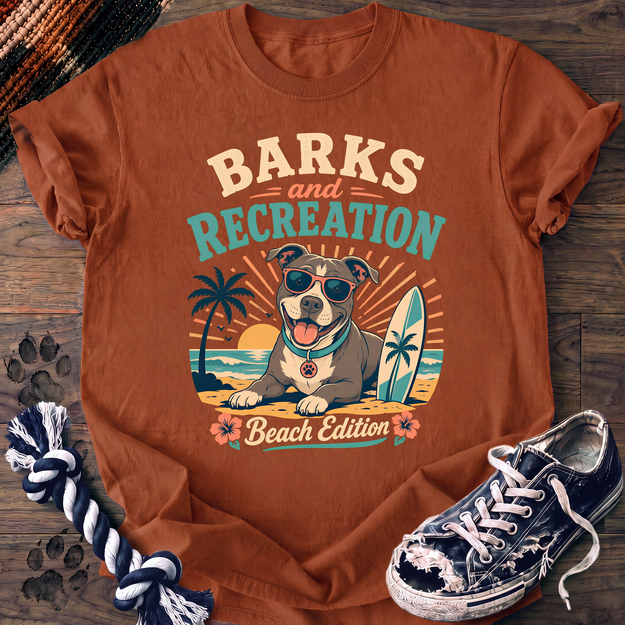 PAWSSION CLUB t-shirt in Yam color - SKU PC-0291