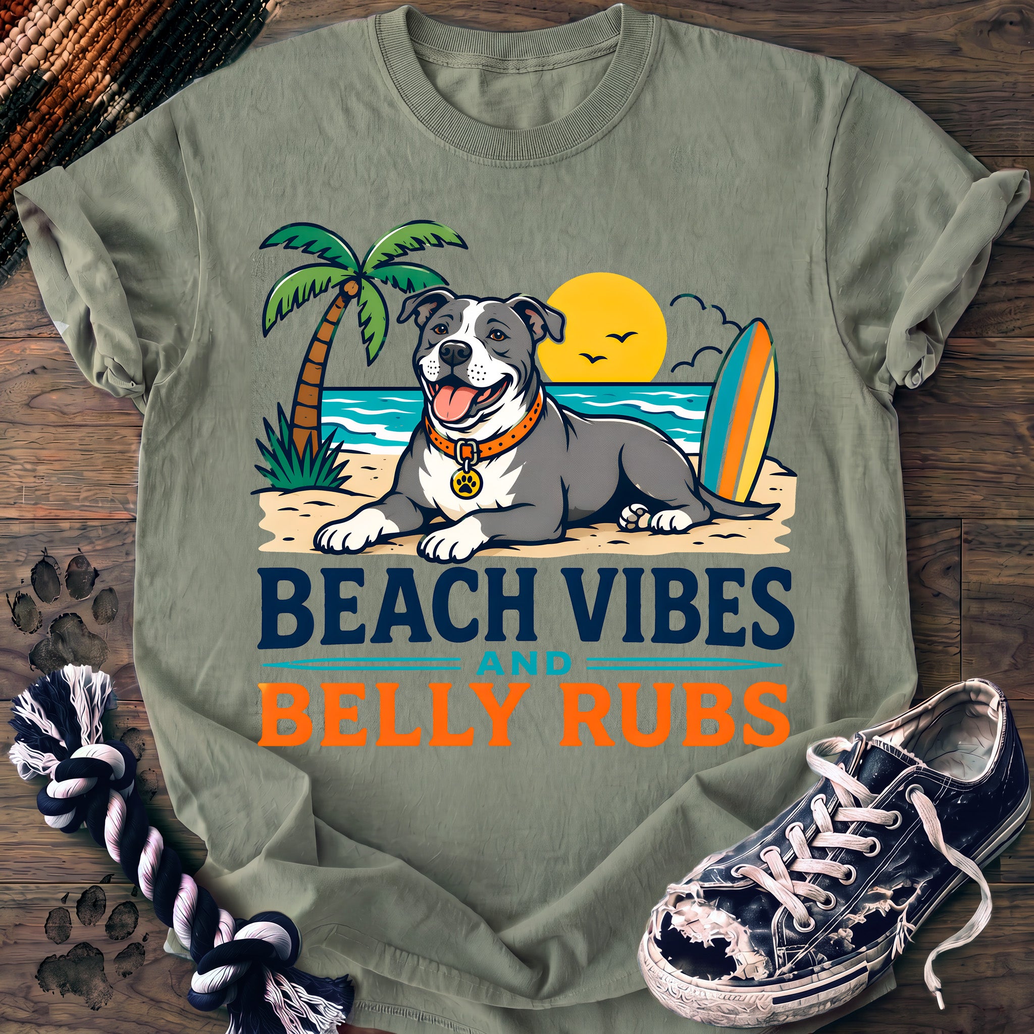 PAWSSION CLUB t-shirt in Bay color - SKU PC-0293
