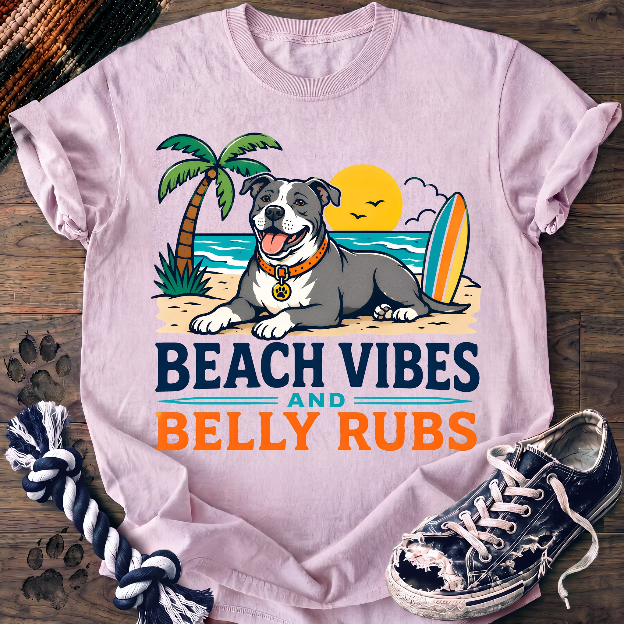 PAWSSION CLUB t-shirt in Blossom color - SKU PC-0293