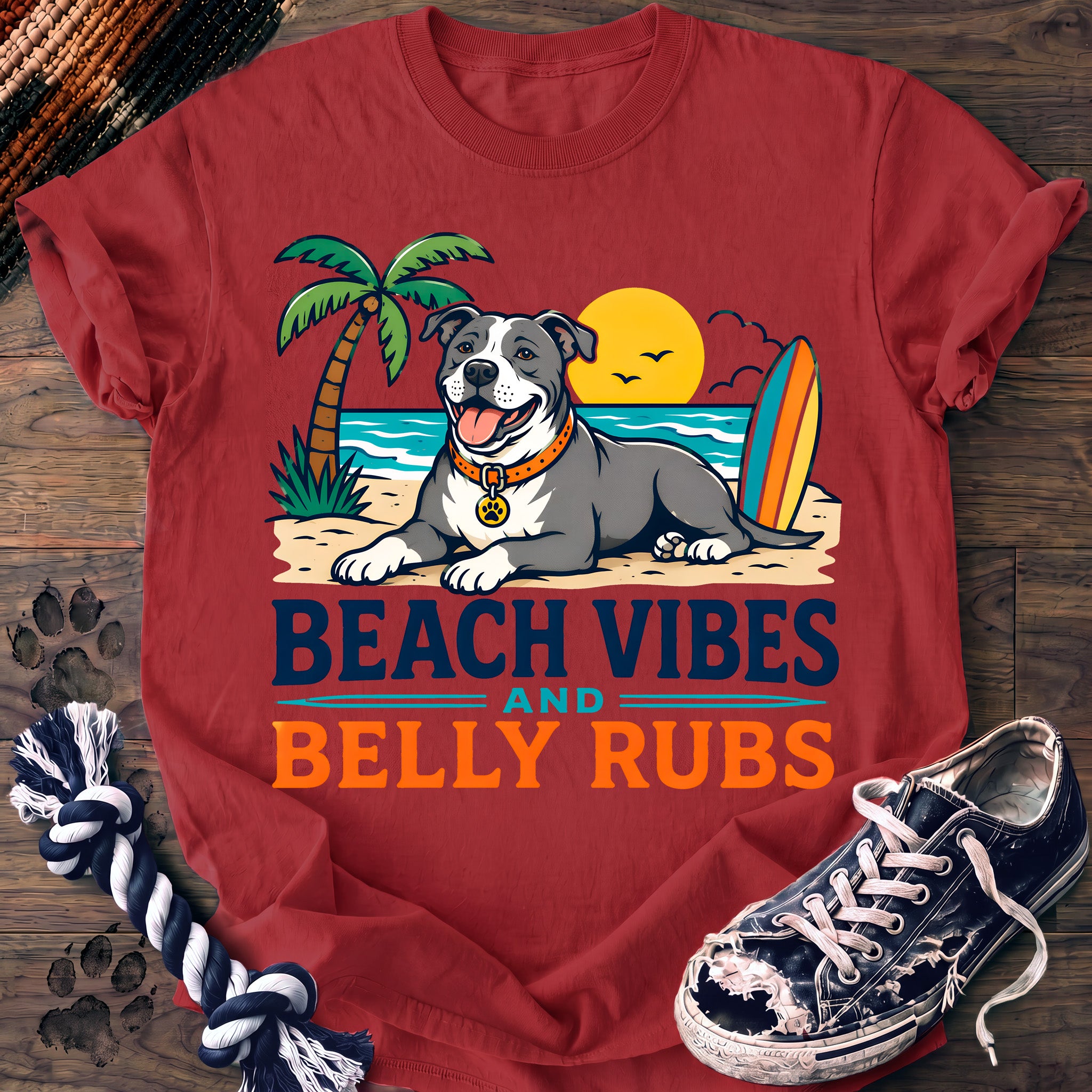 PAWSSION CLUB t-shirt in Watermelon color - SKU PC-0293