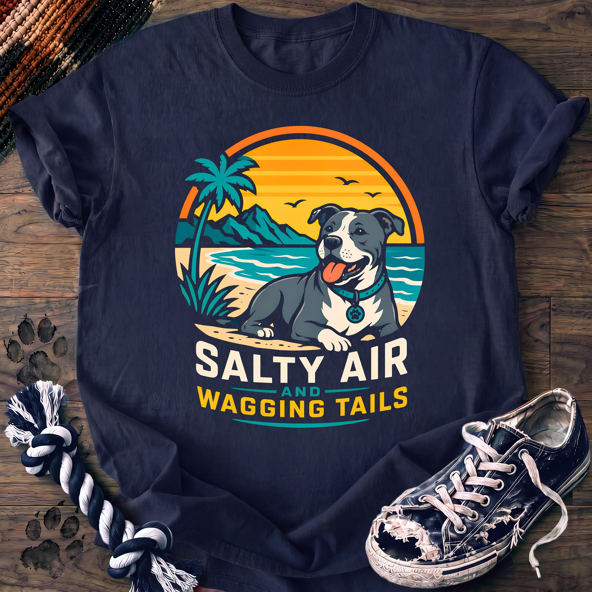 PAWSSION CLUB t-shirt in Navy color - SKU PC-0297