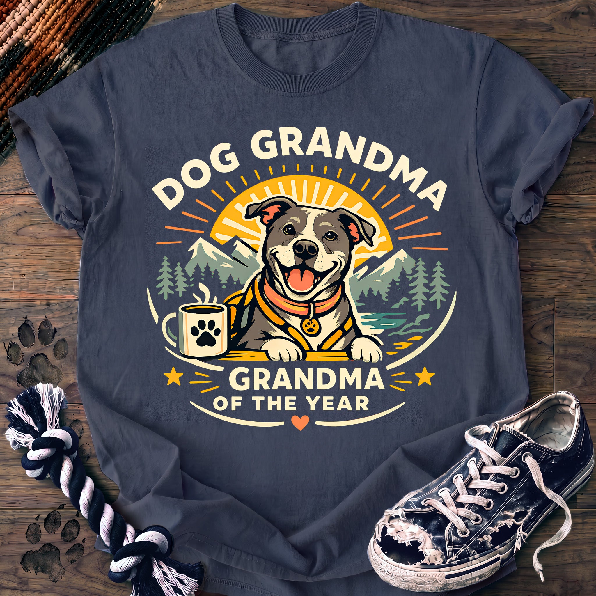 PAWSSION CLUB t-shirt in BlueJean color - SKU PC-0299