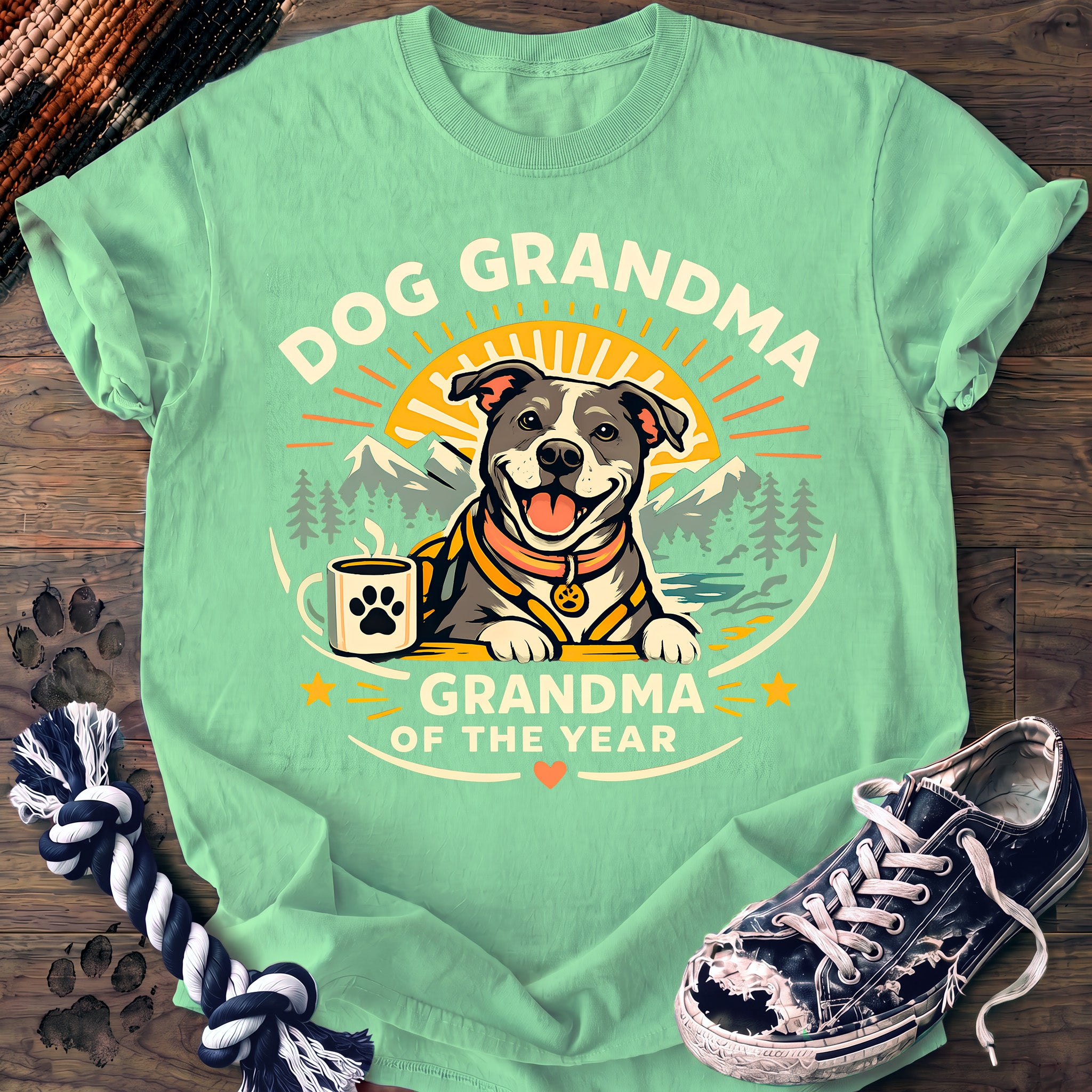 PAWSSION CLUB t-shirt in IslandReef color - SKU PC-0299