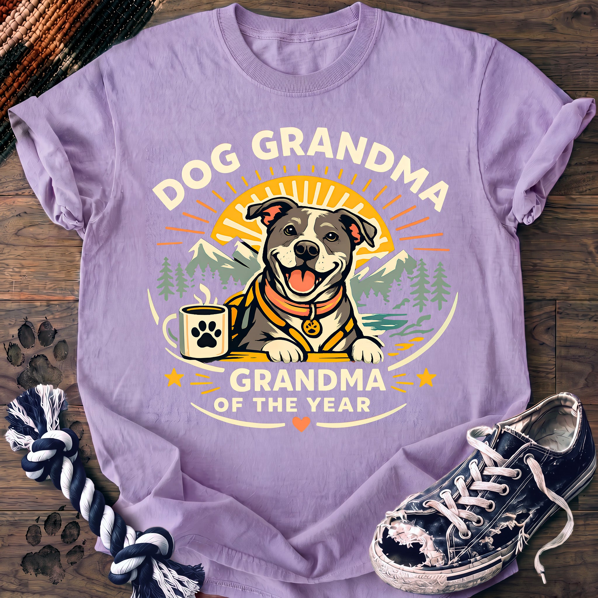 PAWSSION CLUB t-shirt in Orchid color - SKU PC-0299