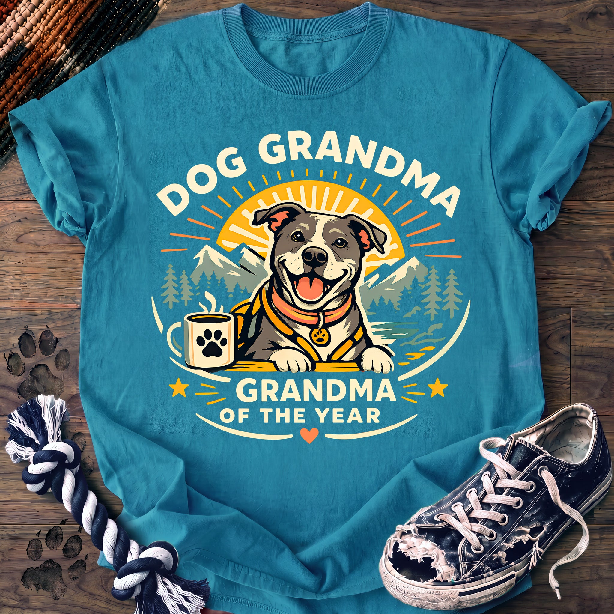 PAWSSION CLUB t-shirt in Sapphire color - SKU PC-0299