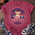 PAWSSION CLUB t-shirt in Crunchberry color - SKU PC-0301