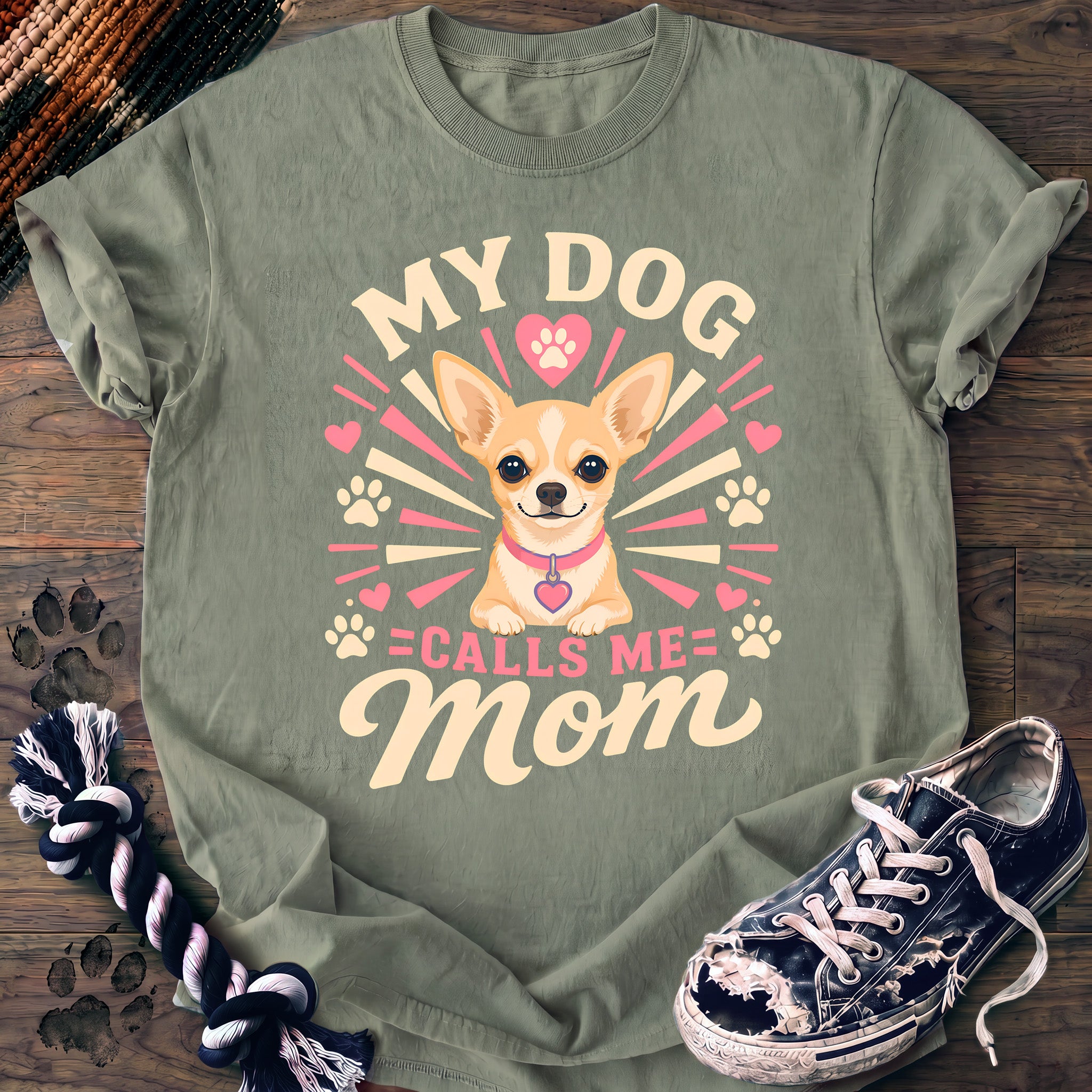 PAWSSION CLUB t-shirt in Bay color - SKU PC-0302