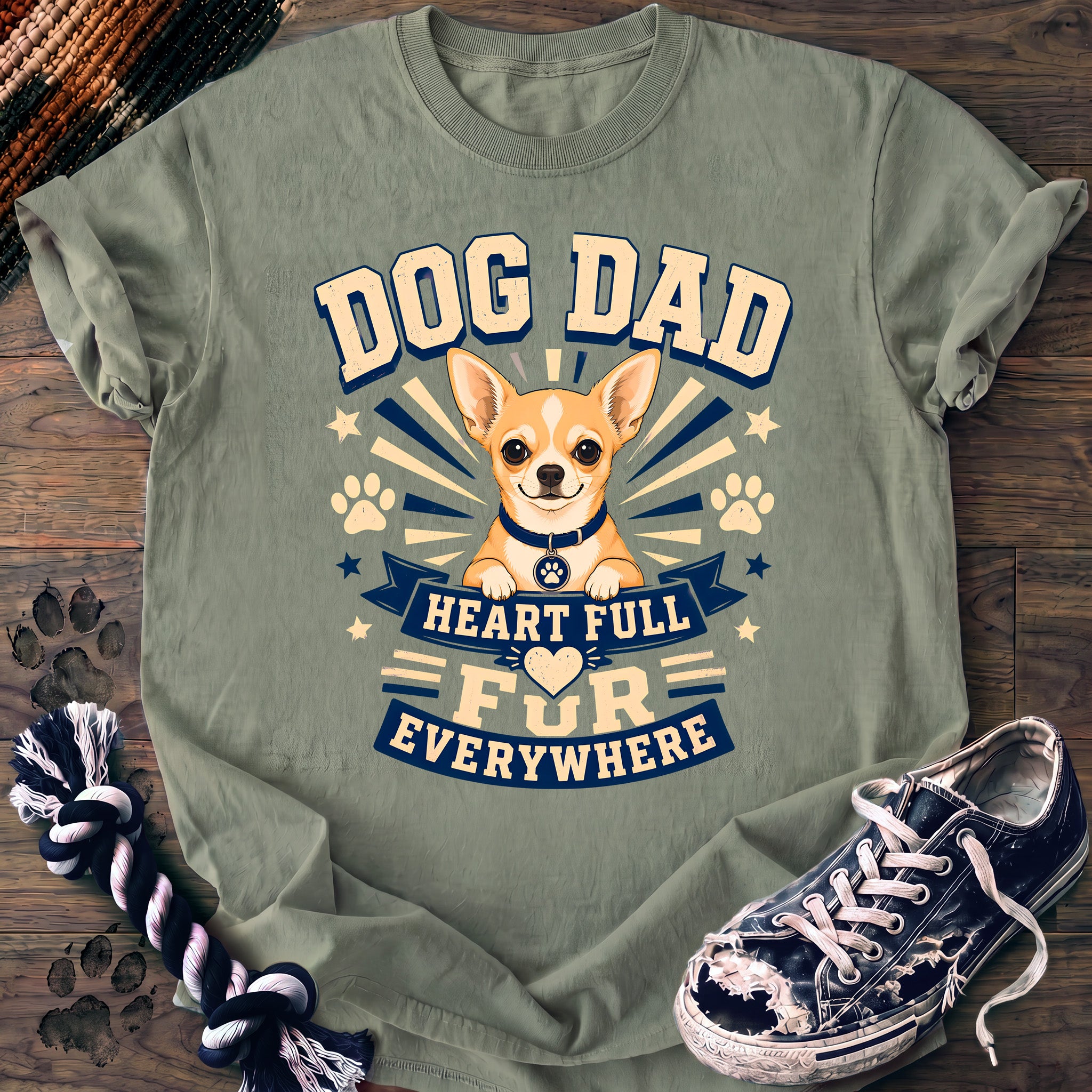 PAWSSION CLUB t-shirt in Bay color - SKU PC-0303