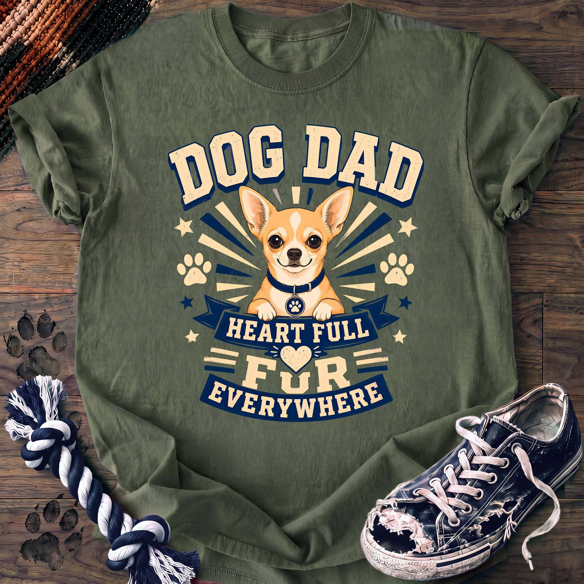 PAWSSION CLUB t-shirt in LightGreen color - SKU PC-0303