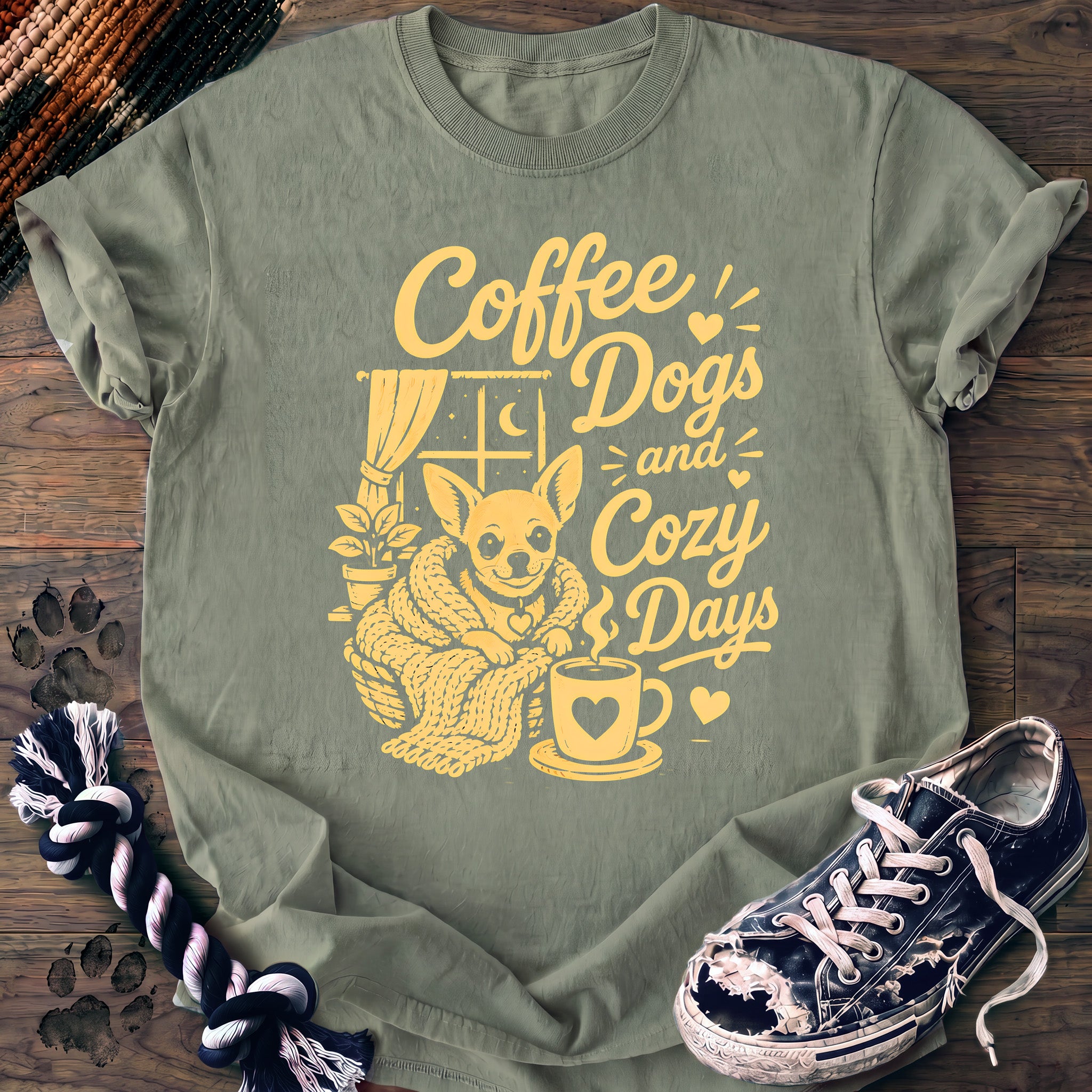 PAWSSION CLUB t-shirt in Bay color - SKU PC-0304