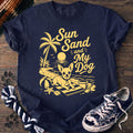 PAWSSION CLUB t-shirt in Navy color - SKU PC-0306