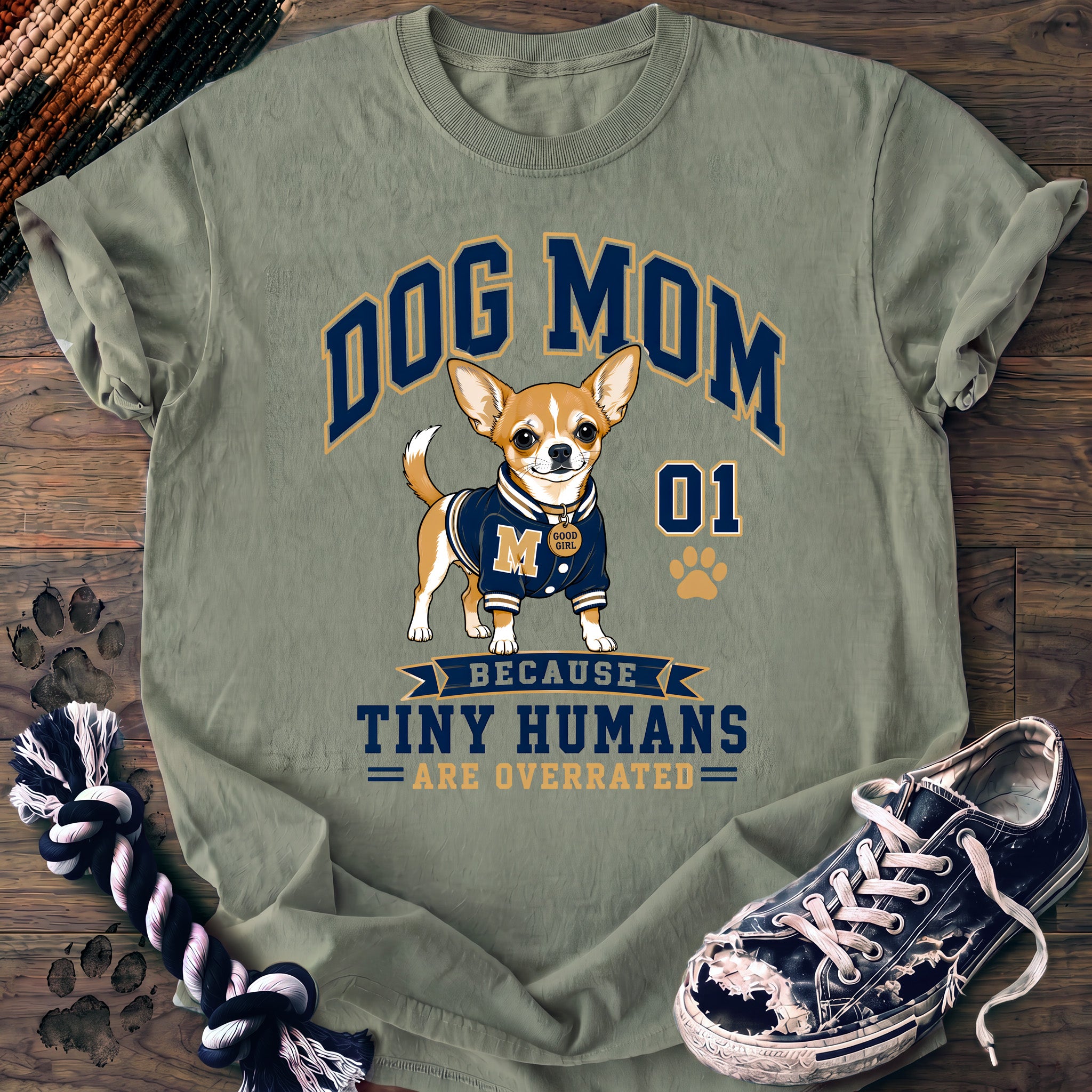PAWSSION CLUB t-shirt in Bay color - SKU PC-0309