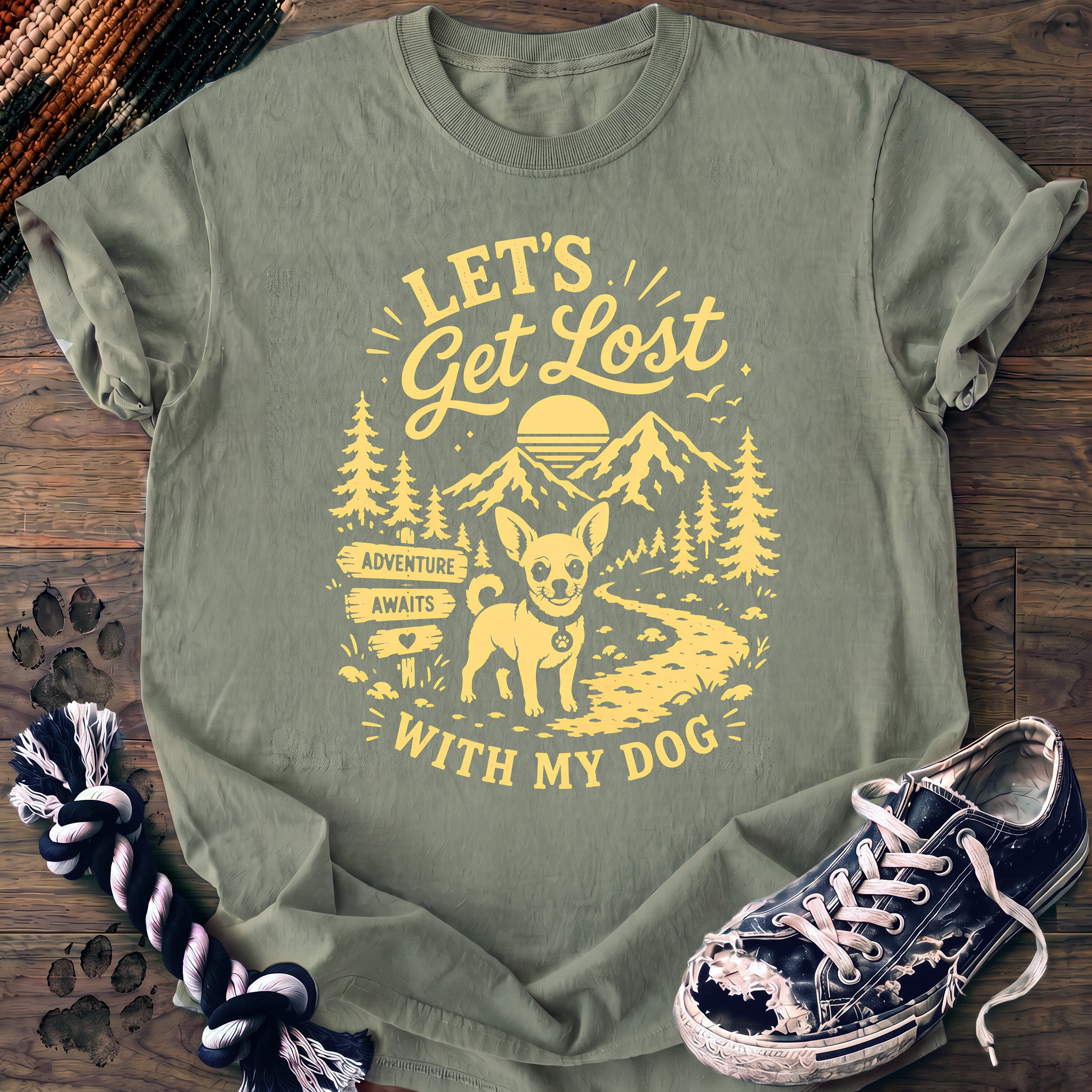 PAWSSION CLUB t-shirt in Bay color - SKU PC-0310
