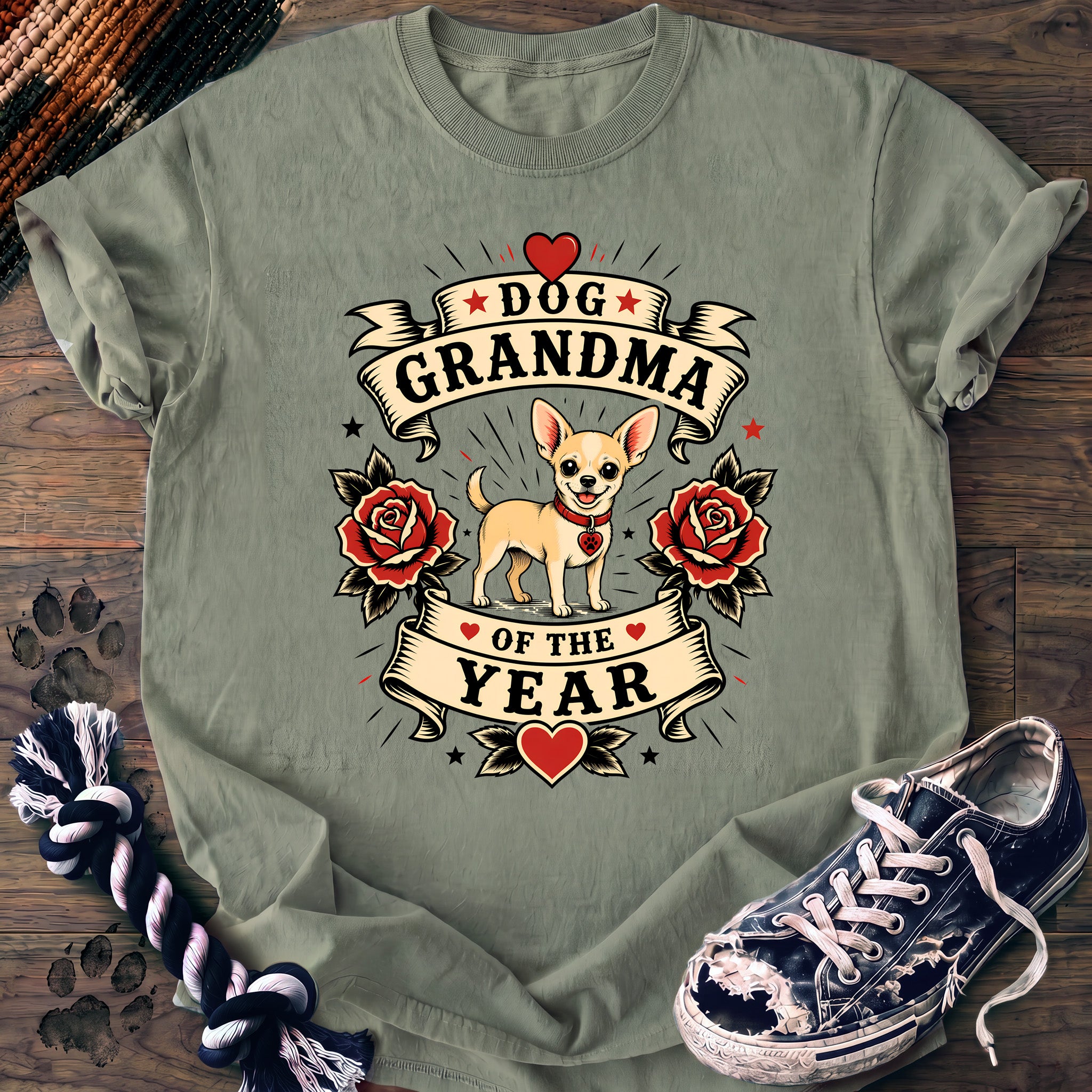 PAWSSION CLUB t-shirt in Bay color - SKU PC-0315