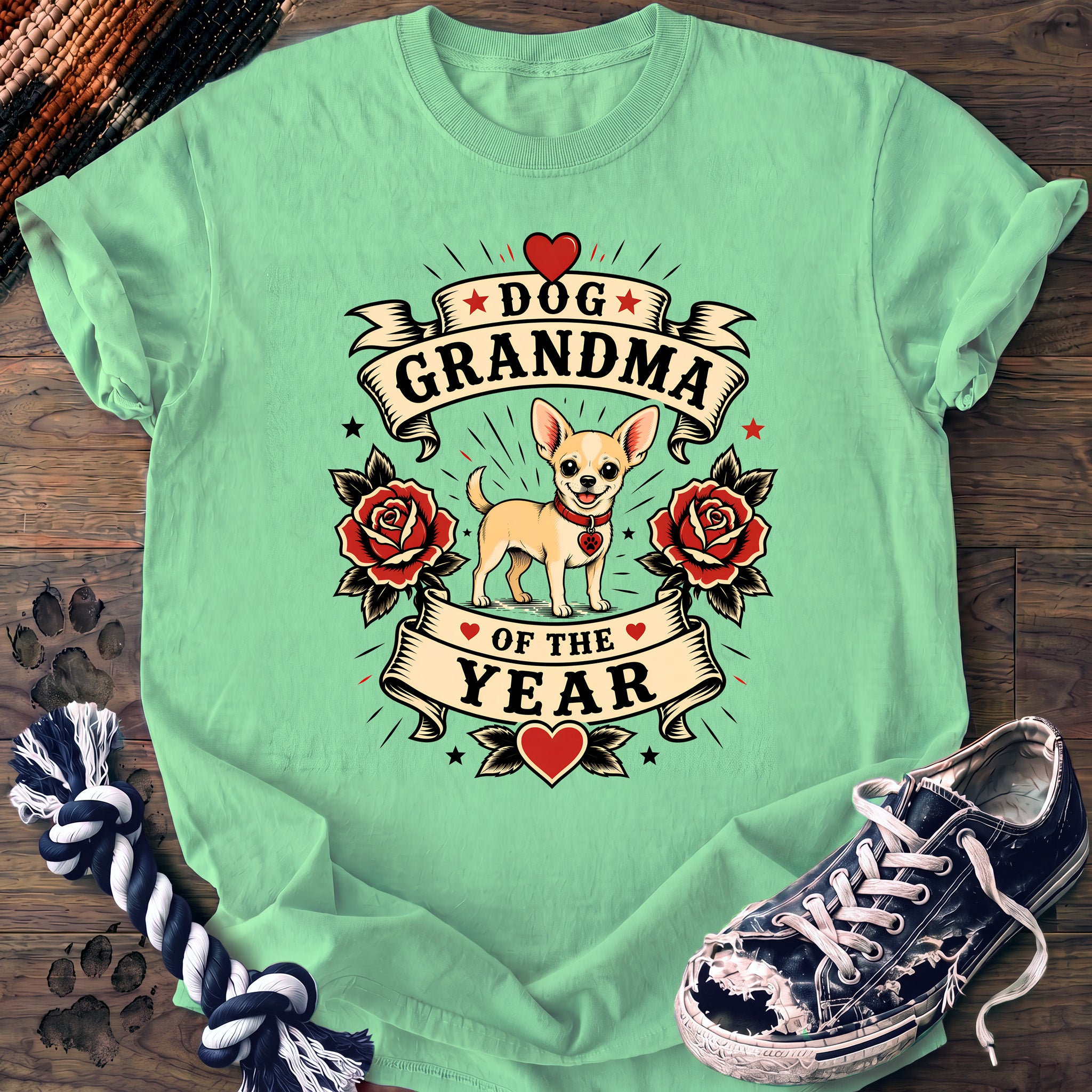 PAWSSION CLUB t-shirt in IslandReef color - SKU PC-0315