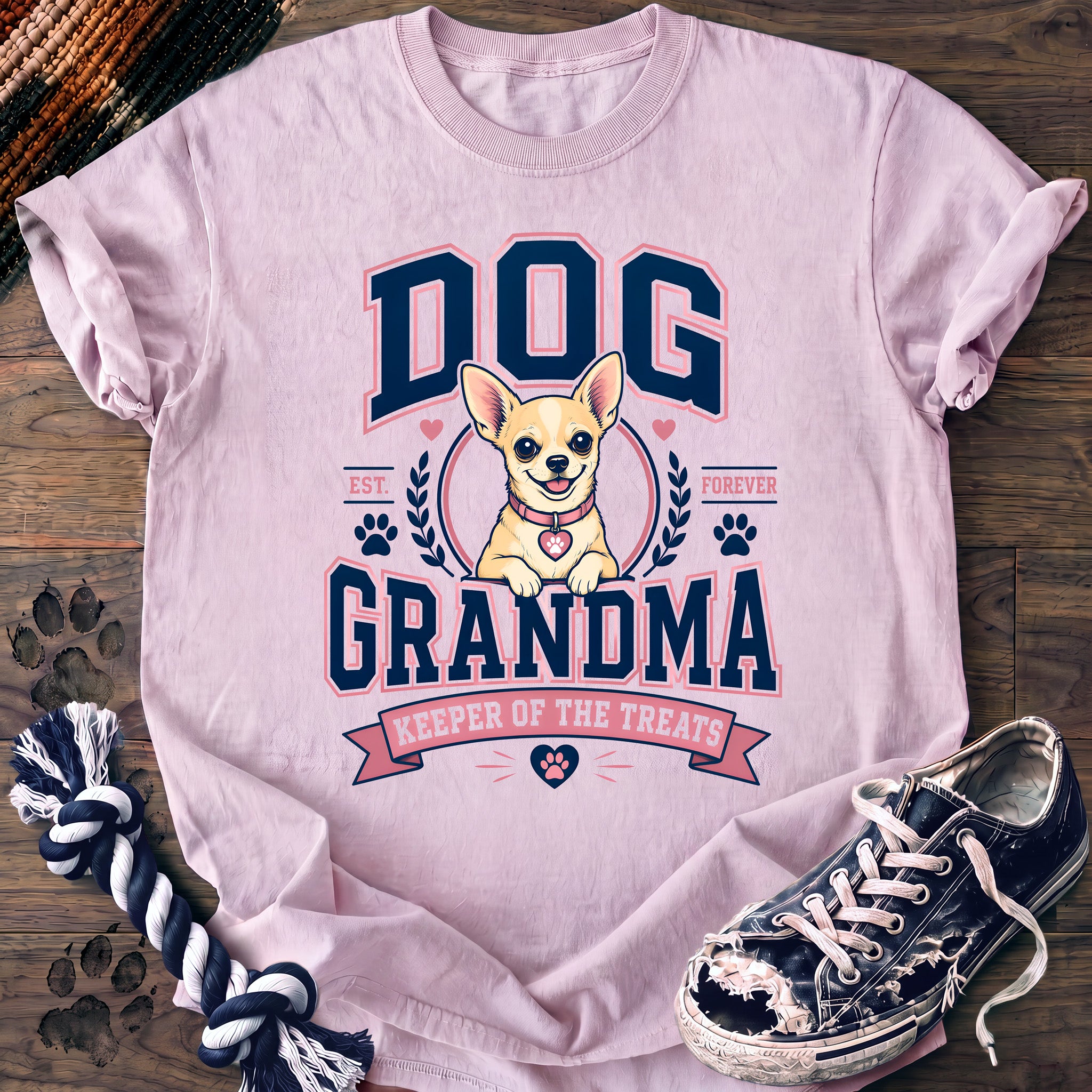 PAWSSION CLUB t-shirt in Blossom color - SKU PC-0317