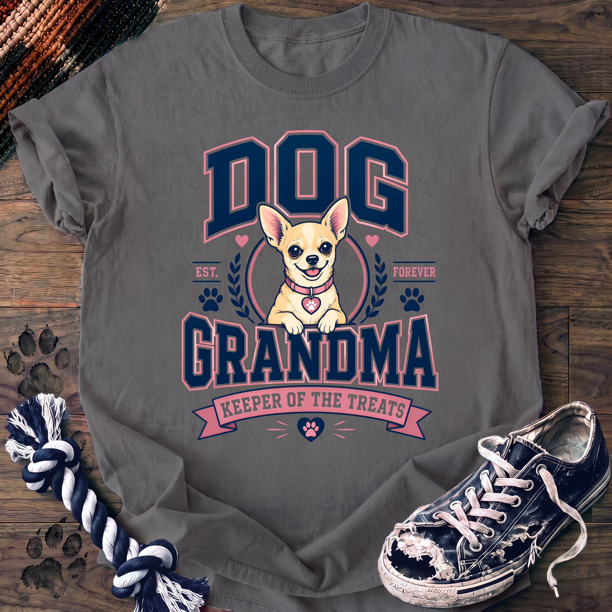 PAWSSION CLUB t-shirt in Grey color - SKU PC-0317