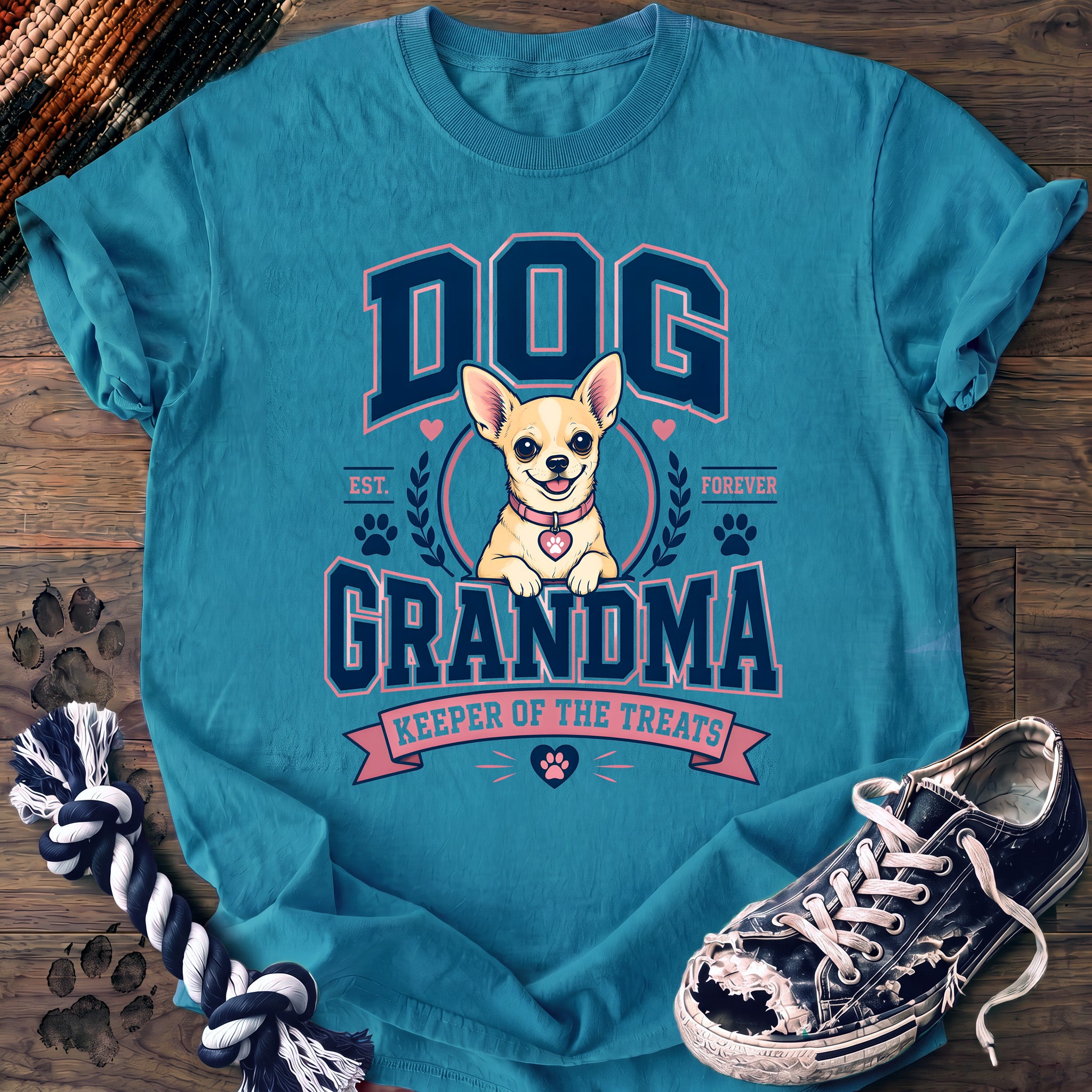 PAWSSION CLUB t-shirt in Sapphire color - SKU PC-0317