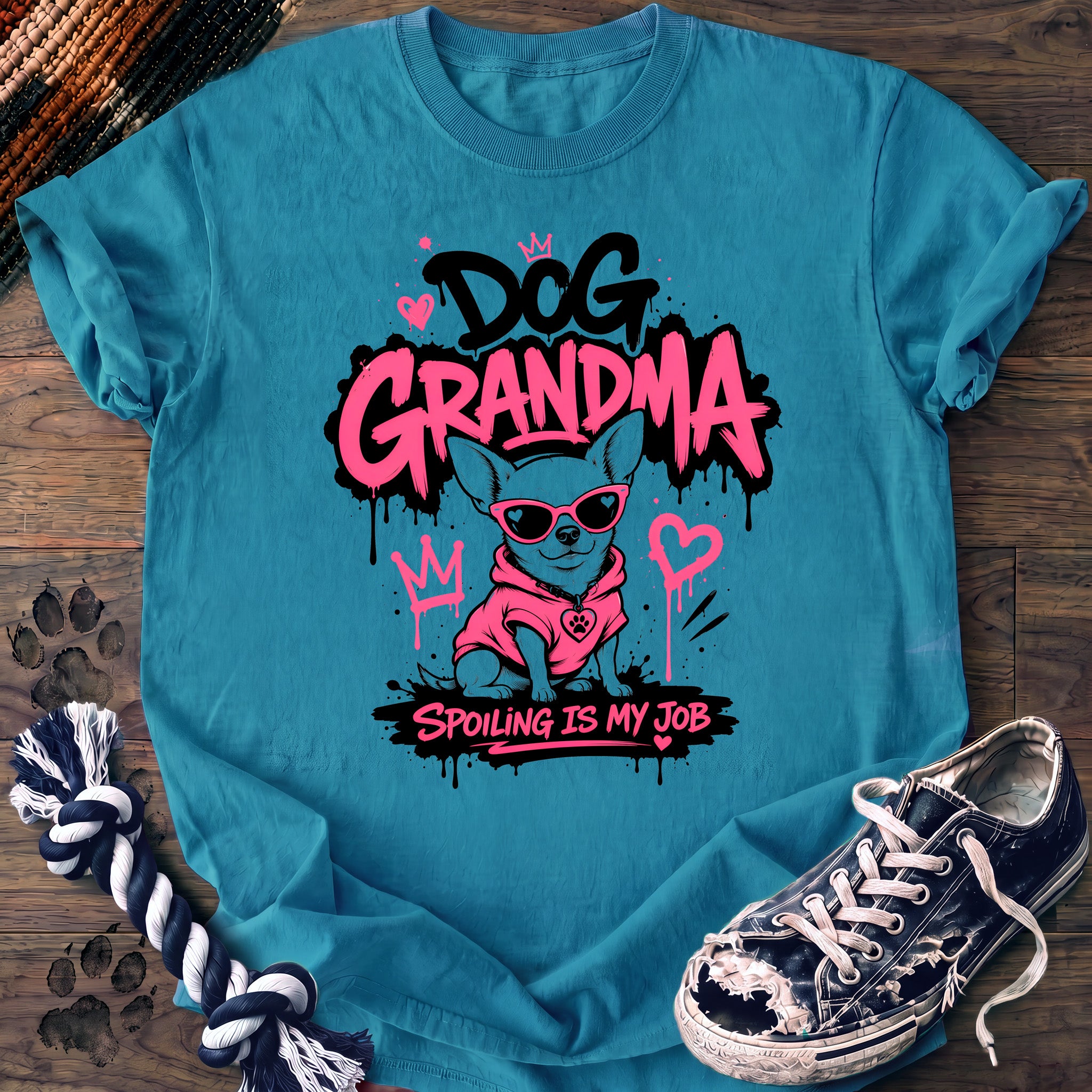PAWSSION CLUB t-shirt in Sapphire color - SKU PC-0318
