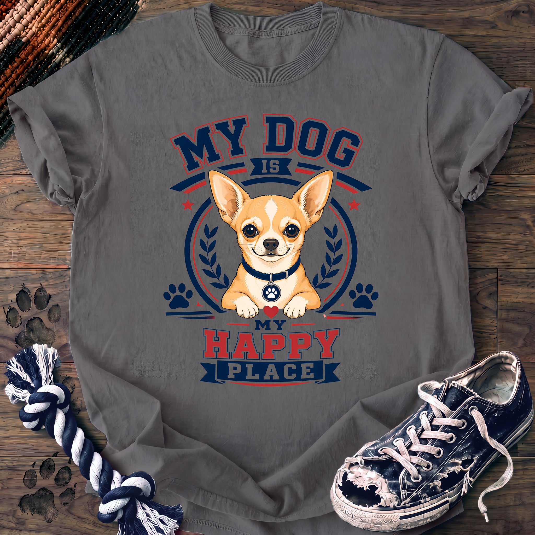 PAWSSION CLUB t-shirt in Grey color - SKU PC-0320