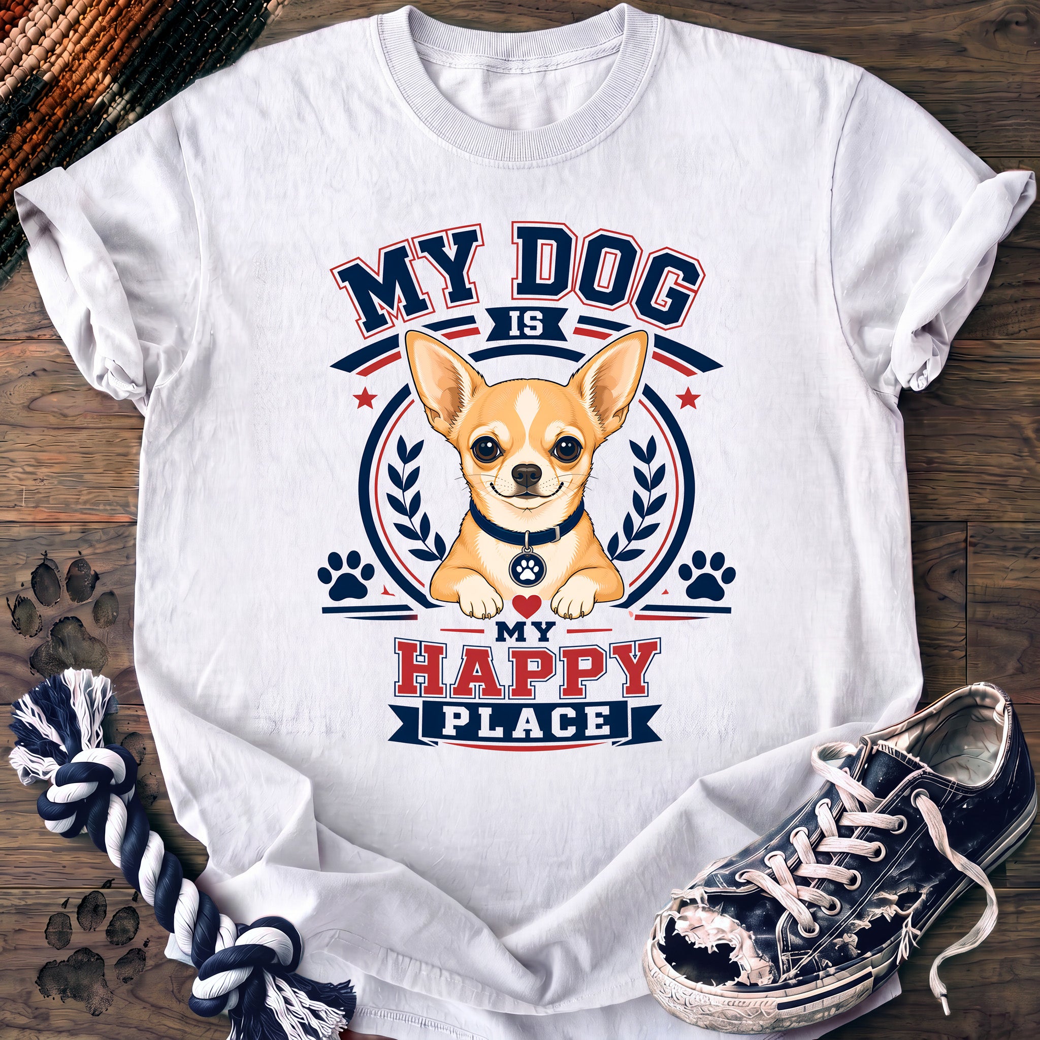 PAWSSION CLUB t-shirt in White color - SKU PC-0320