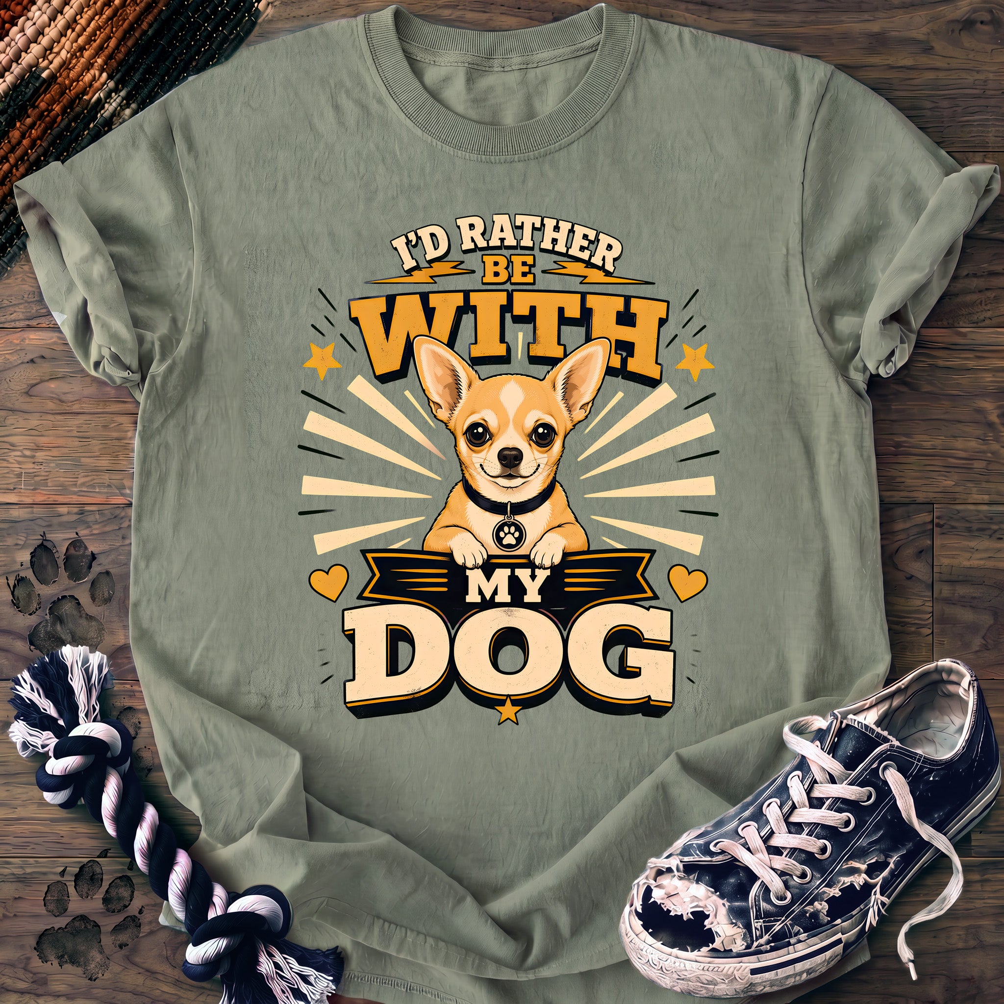 PAWSSION CLUB t-shirt in Bay color - SKU PC-0322