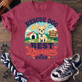 PAWSSION CLUB t-shirt in Crunchberry color - SKU PC-0329