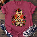 PAWSSION CLUB t-shirt in Crunchberry color - SKU PC-0330