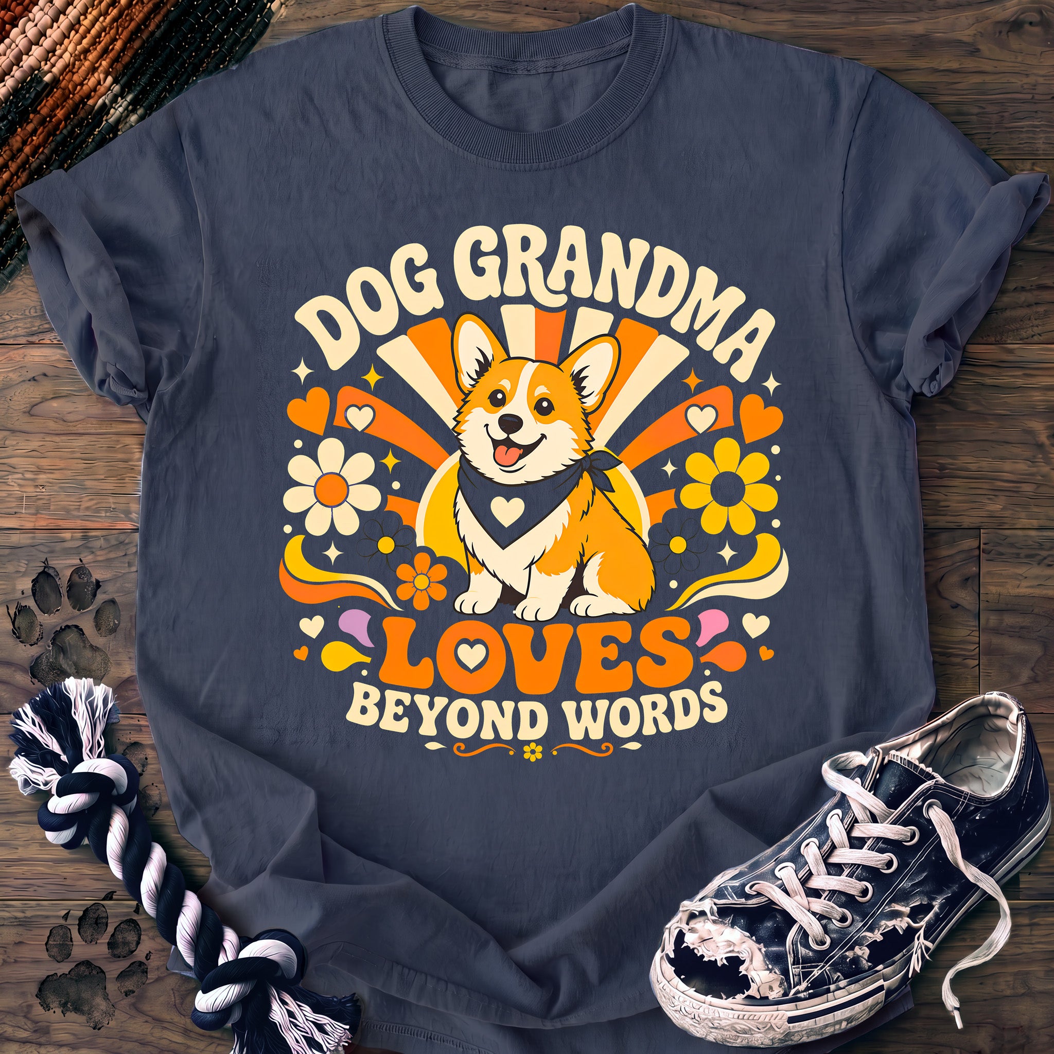 PAWSSION CLUB t-shirt in BlueJean color - SKU PC-0331