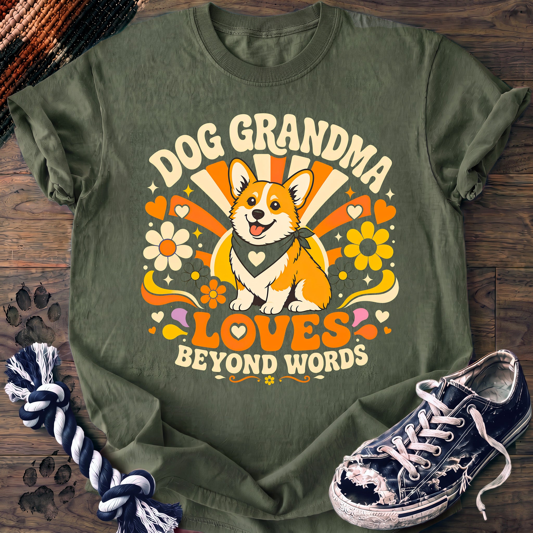 PAWSSION CLUB t-shirt in LightGreen color - SKU PC-0331