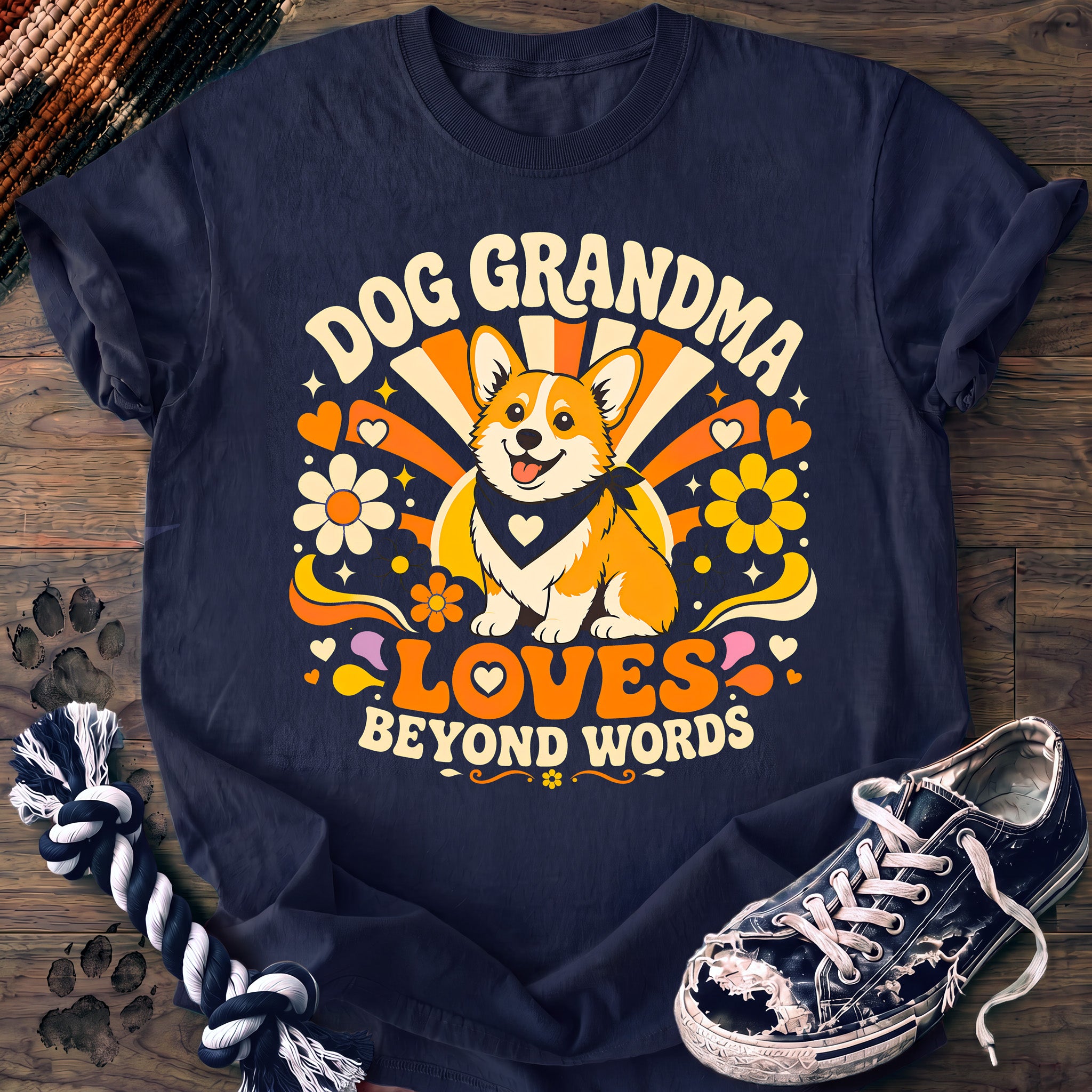 PAWSSION CLUB t-shirt in Navy color - SKU PC-0331