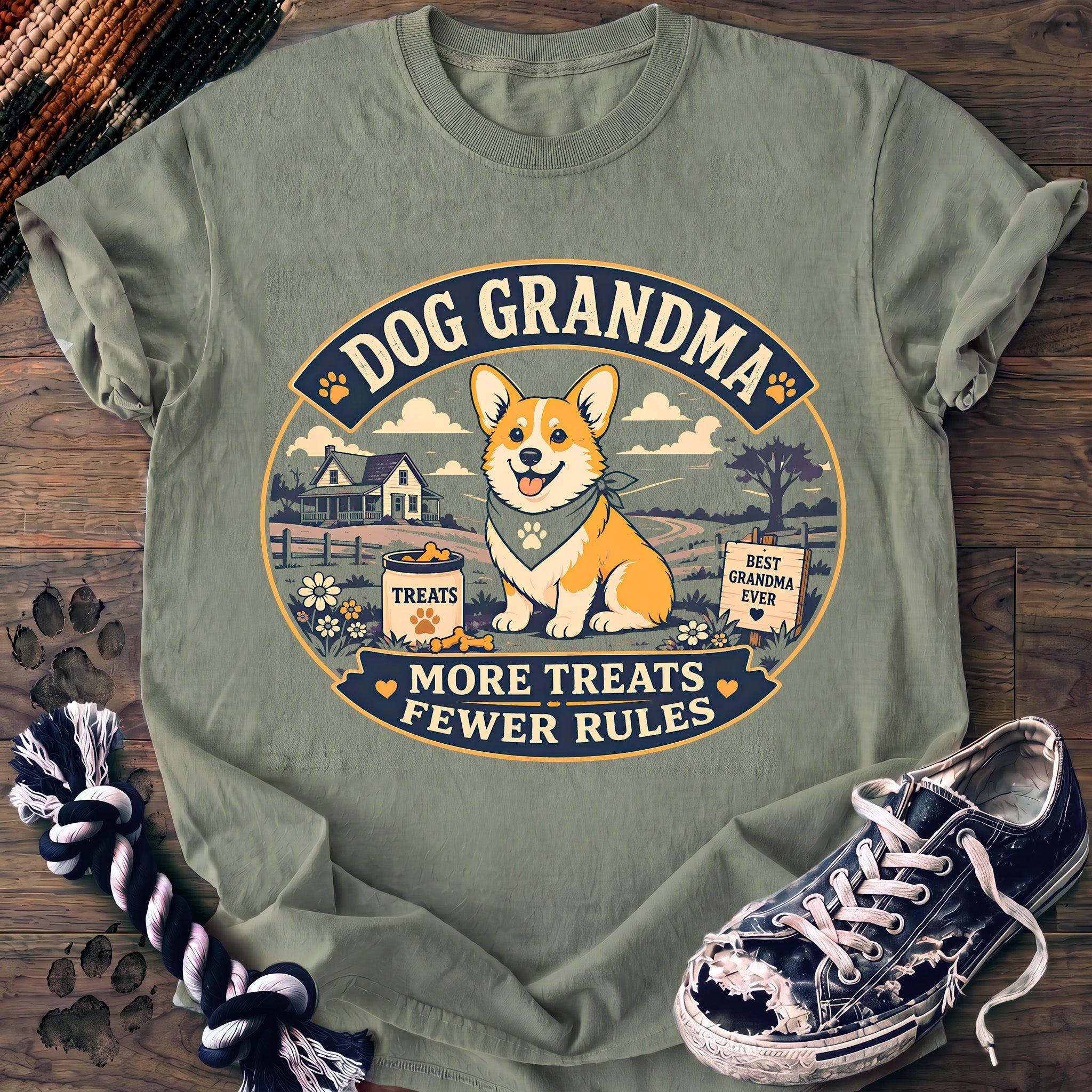 PAWSSION CLUB t-shirt in Bay color - SKU PC-0332