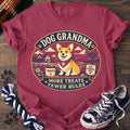 PAWSSION CLUB t-shirt in Crunchberry color - SKU PC-0332