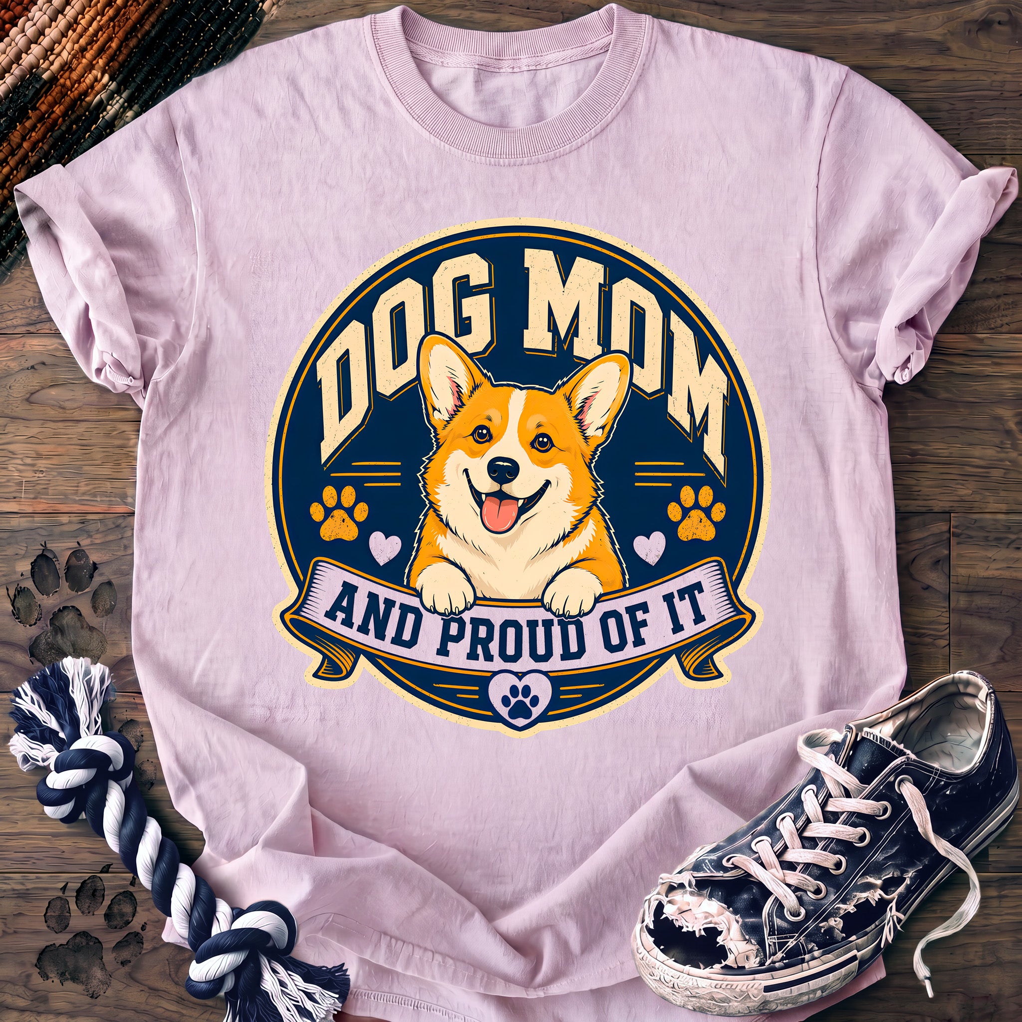 PAWSSION CLUB t-shirt in Blossom color - SKU PC-0337