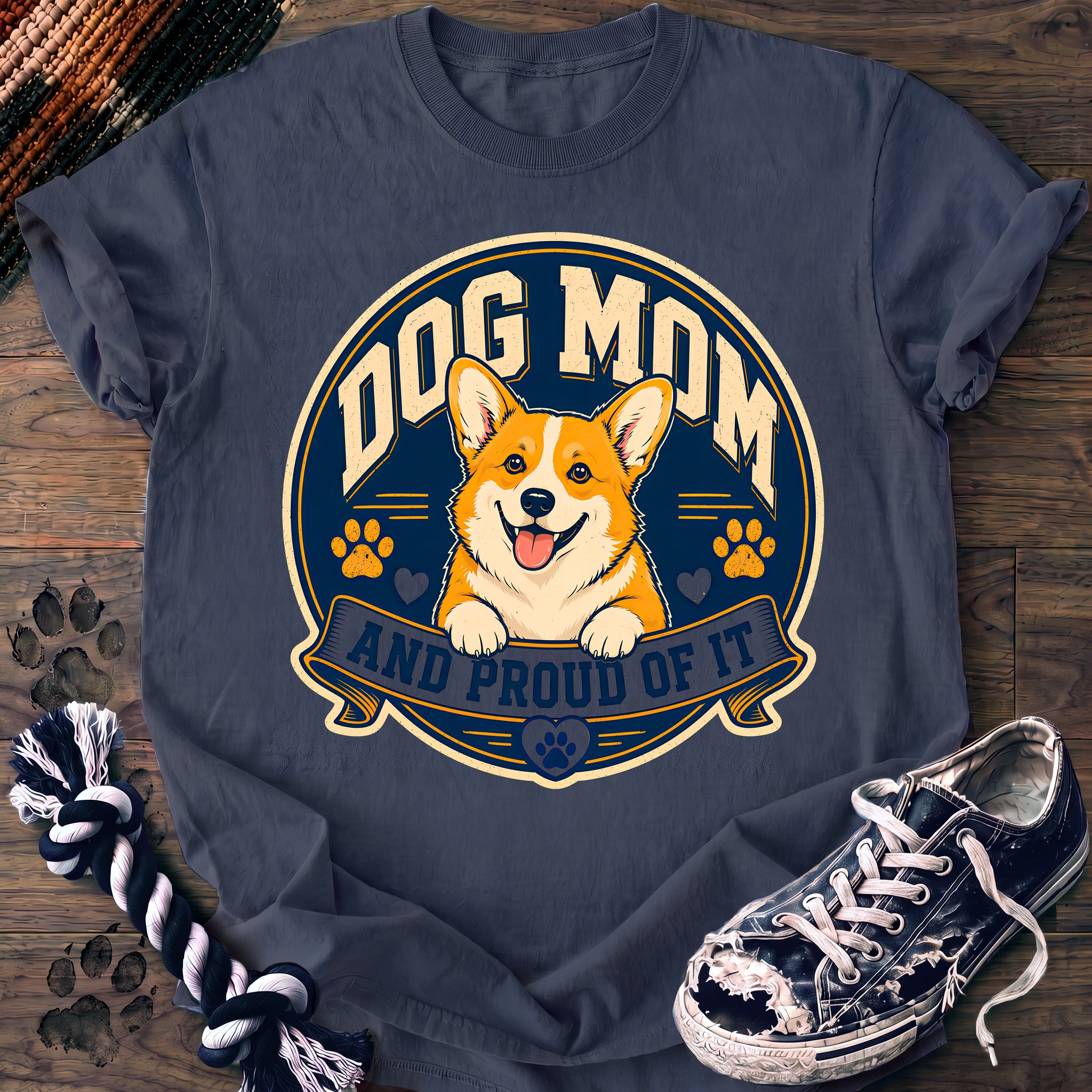 PAWSSION CLUB t-shirt in BlueJean color - SKU PC-0337