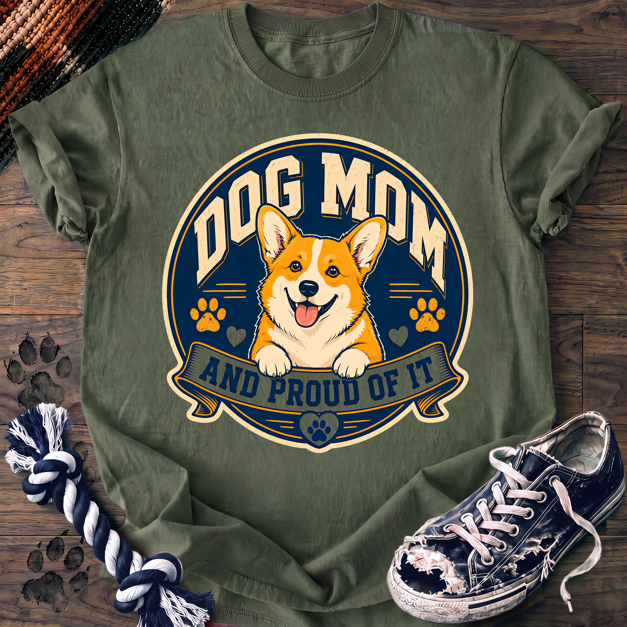 PAWSSION CLUB t-shirt in LightGreen color - SKU PC-0337