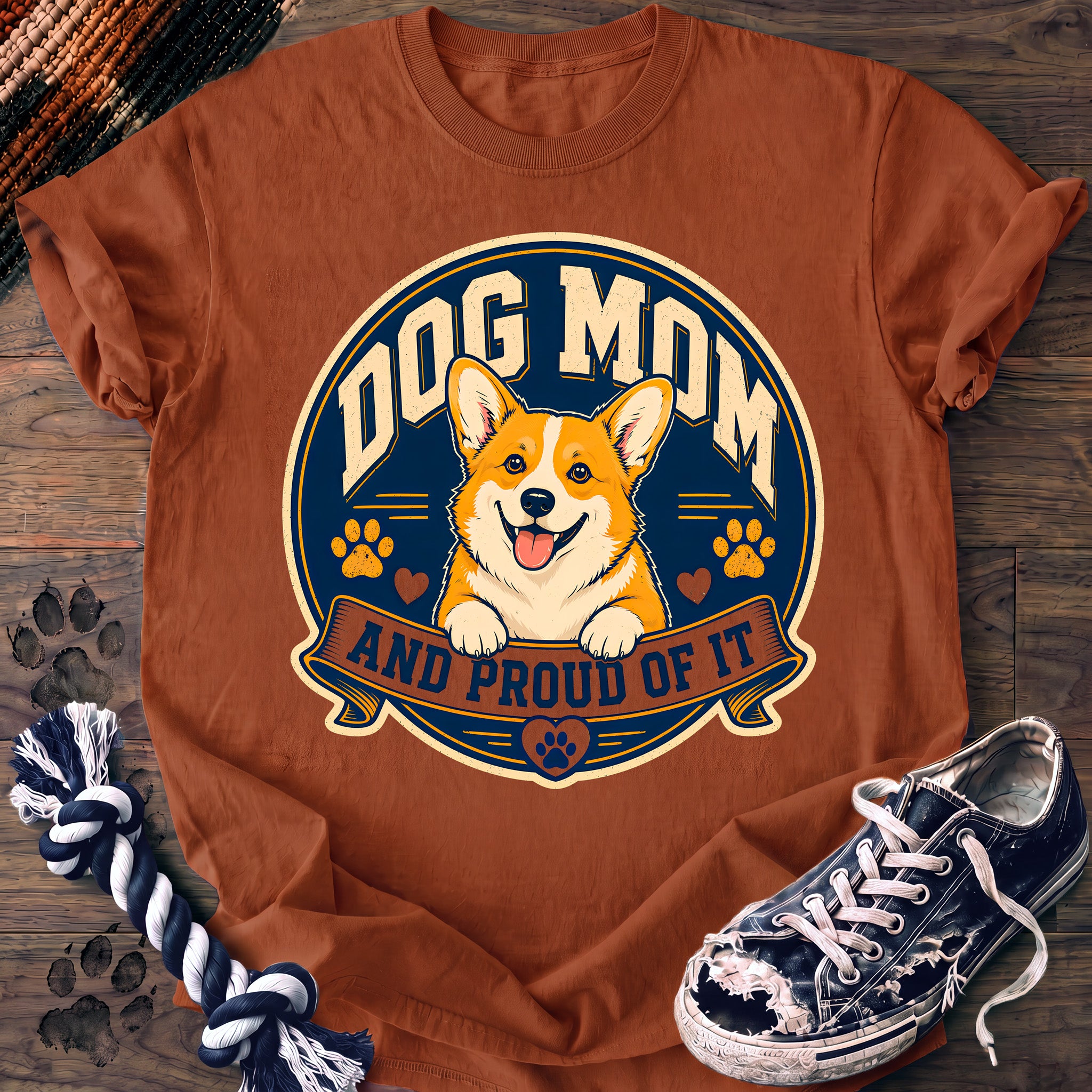 PAWSSION CLUB t-shirt in Yam color - SKU PC-0337