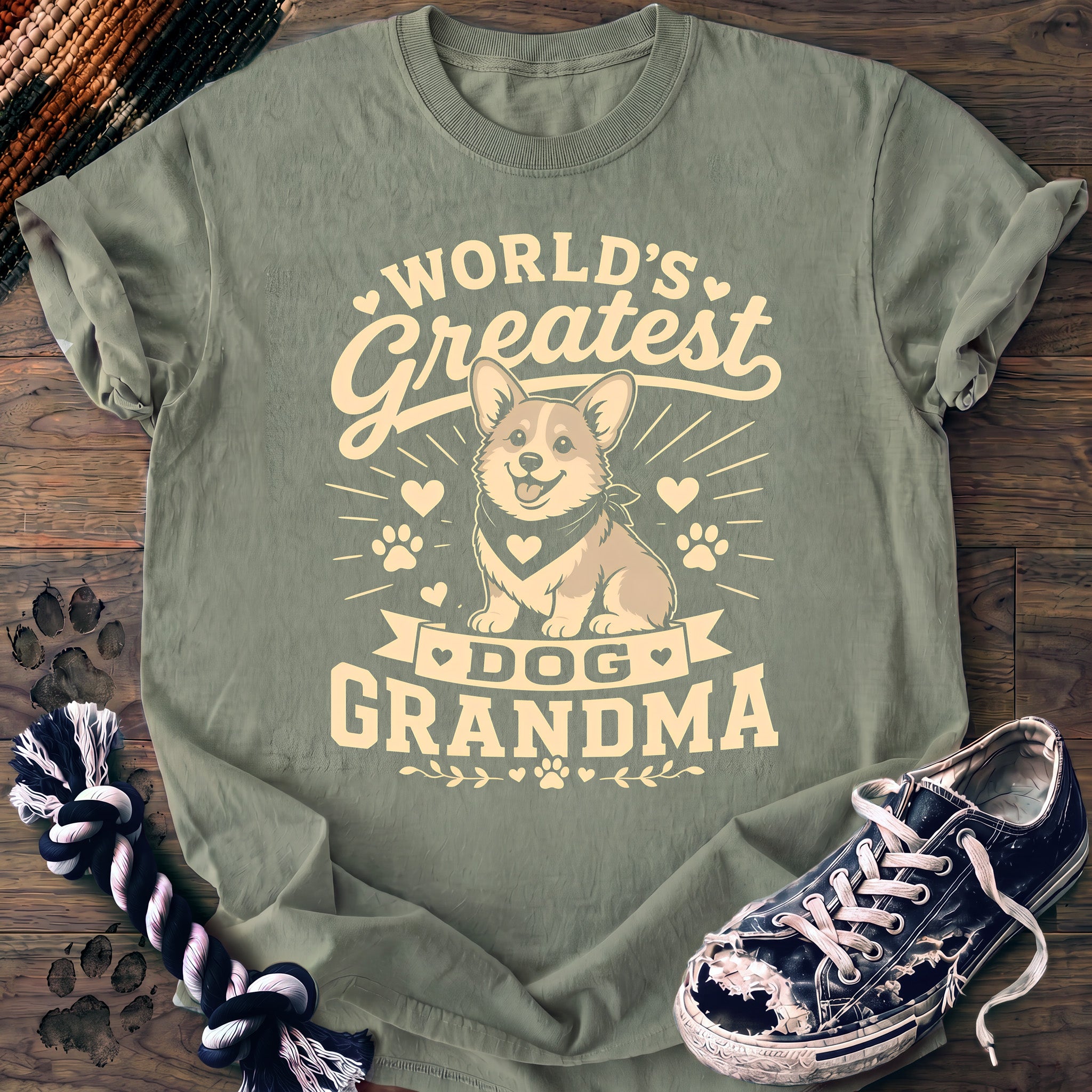 PAWSSION CLUB t-shirt in Bay color - SKU PC-0339