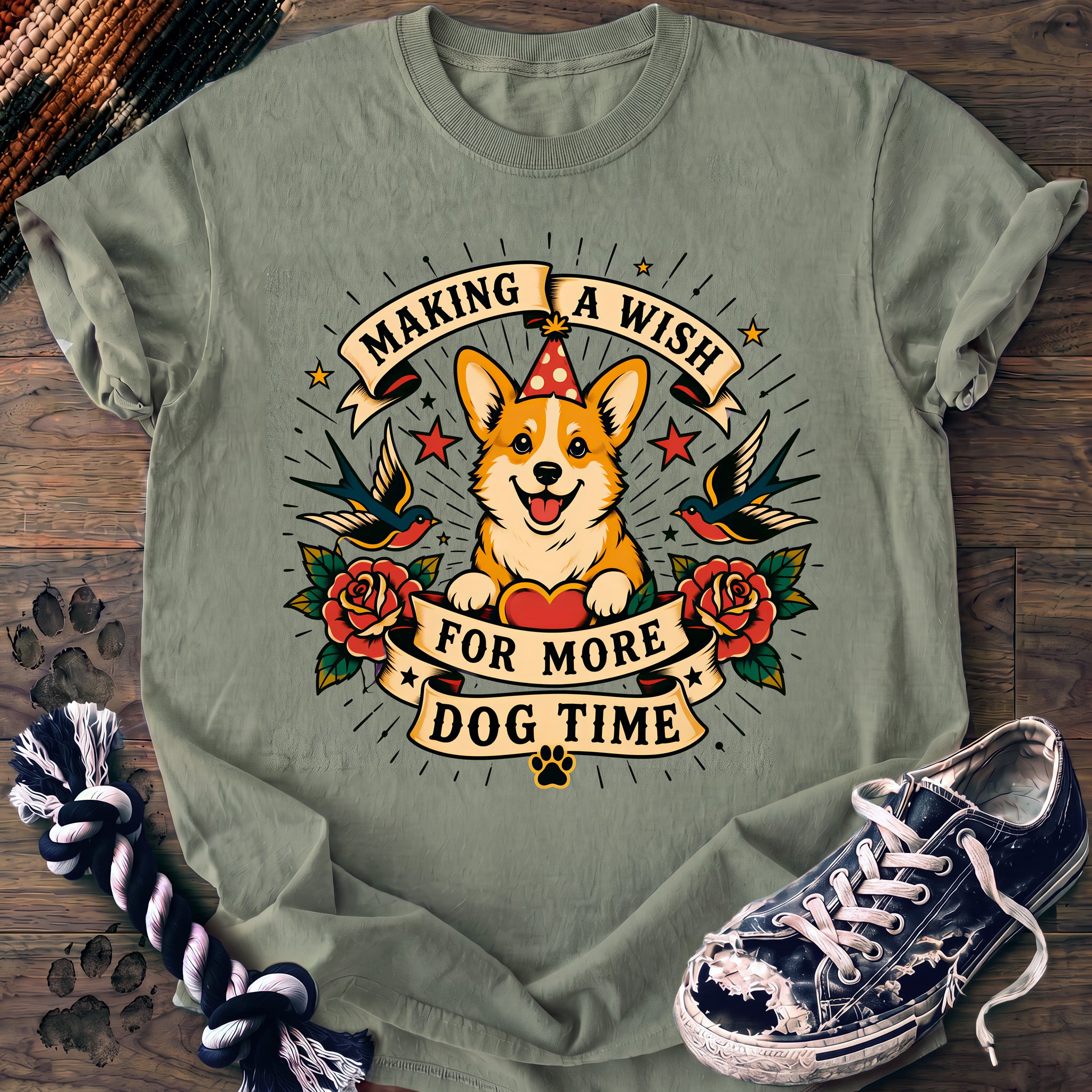 PAWSSION CLUB t-shirt in Bay color - SKU PC-0344